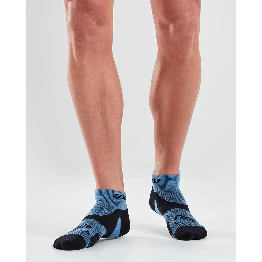 2XU 1/4 Crew Vectr Light Cushion bas de course a pied unisexe - Image 7