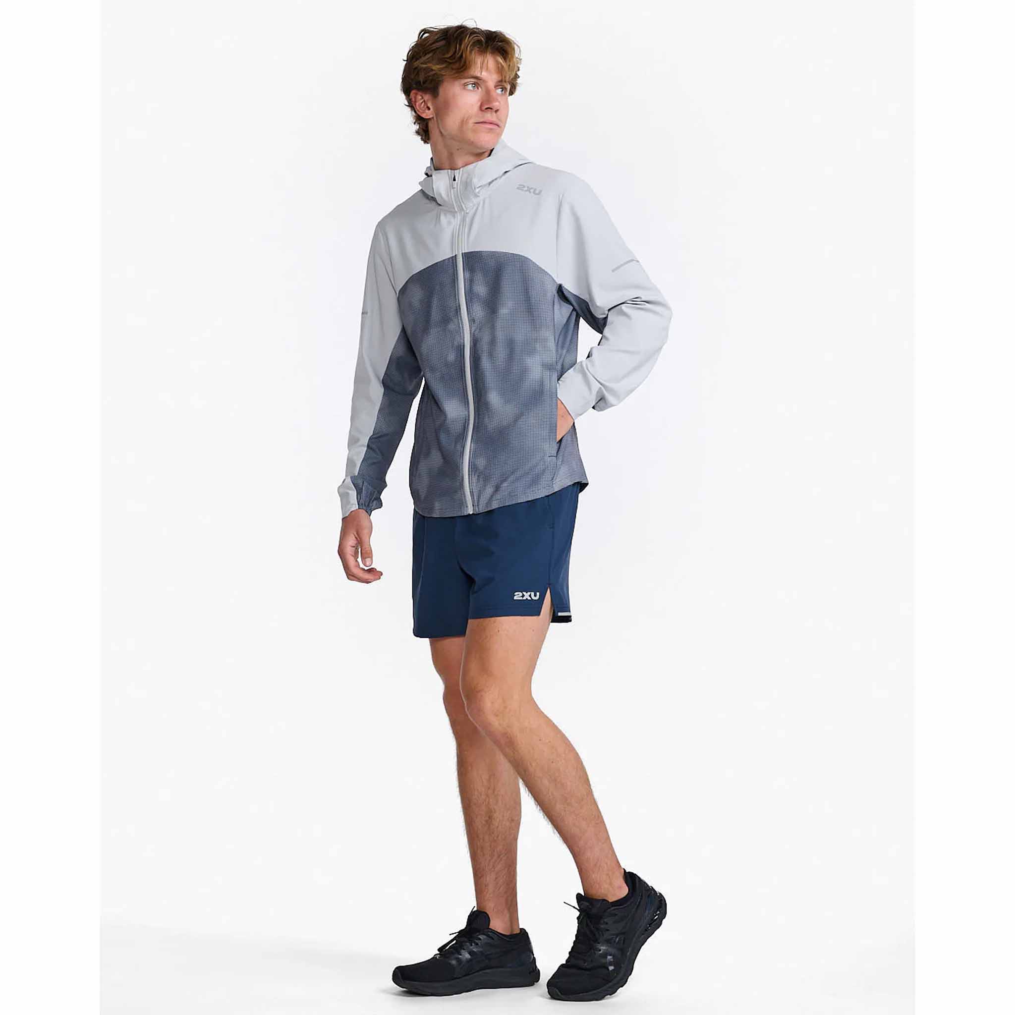 2XU Aero Jacket manteau de course à pied à l'épreuve de l'eau homme - Image 10