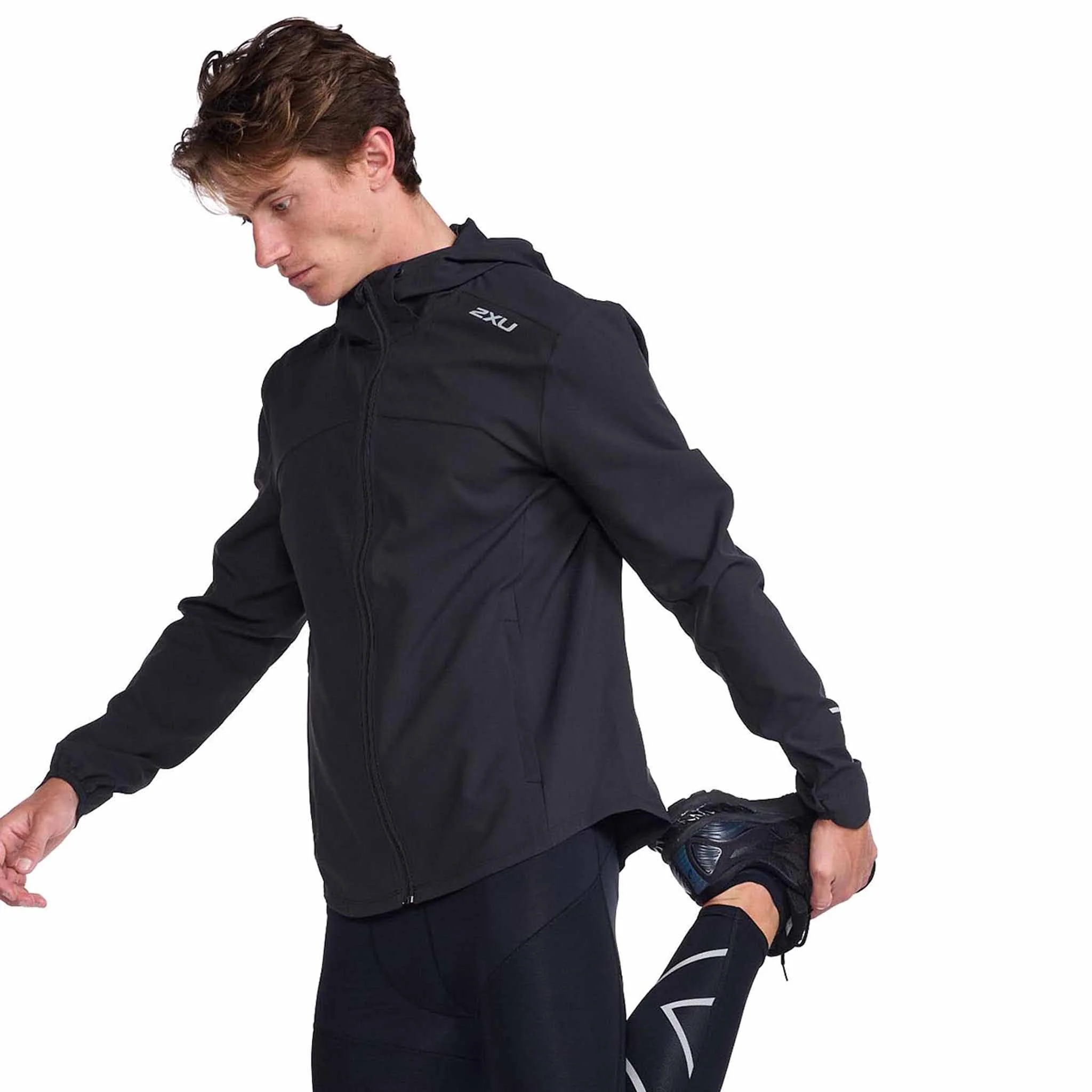 2XU Aero Jacket manteau de course à pied à l'épreuve de l'eau homme - Image 3