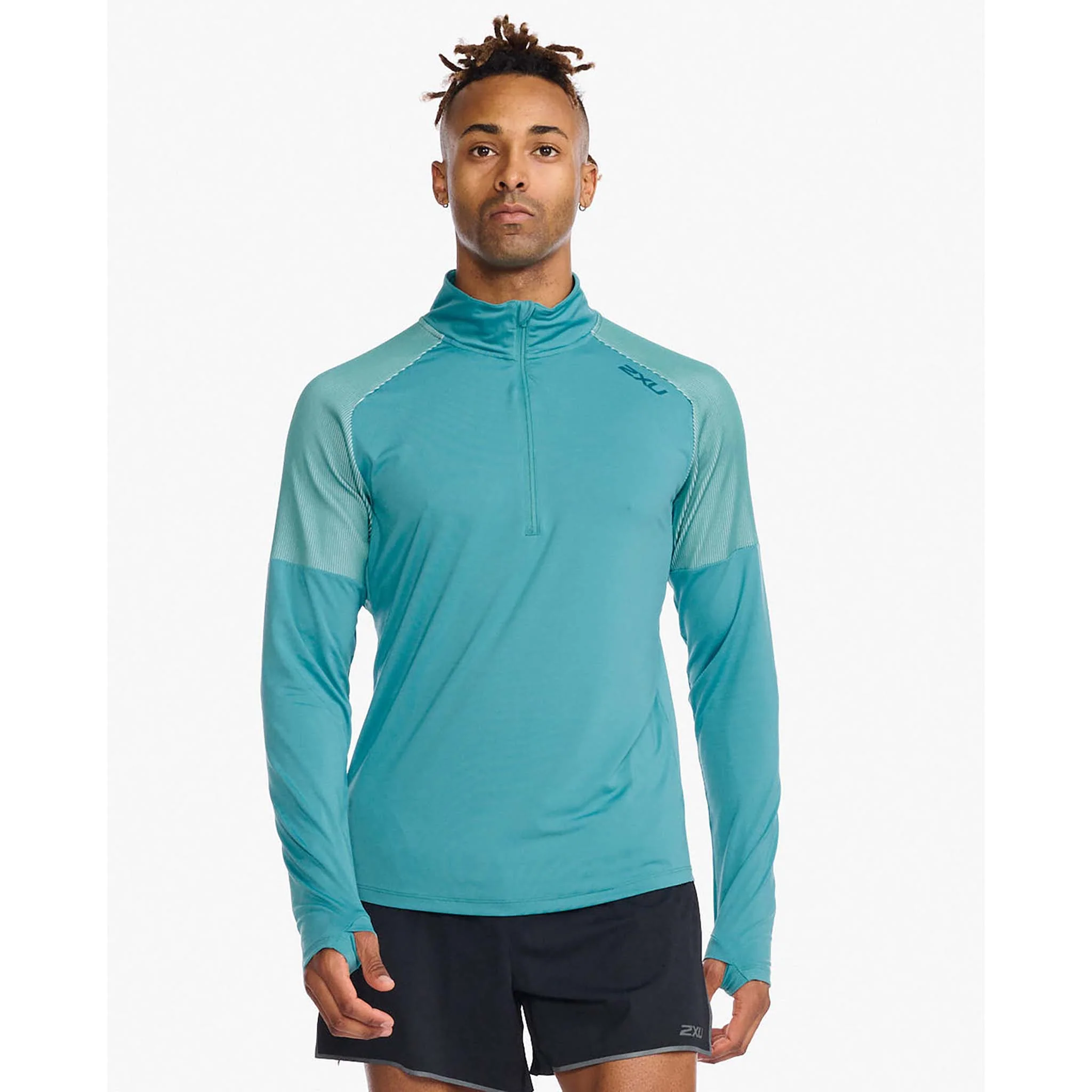 2XU chandail à manches longues Light Speed 1/2 Zip de course homme - Image 6