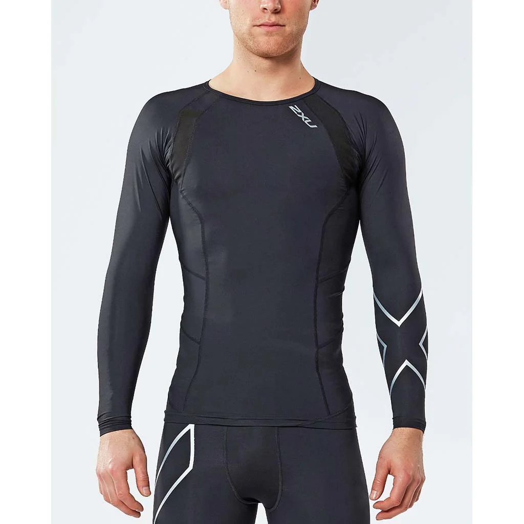 2XU chandail de compression manches longues sport pour homme - Image 5