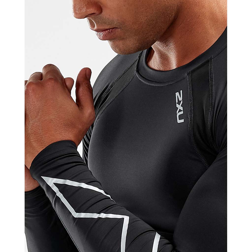 2XU chandail de compression manches longues sport pour homme - Image 7