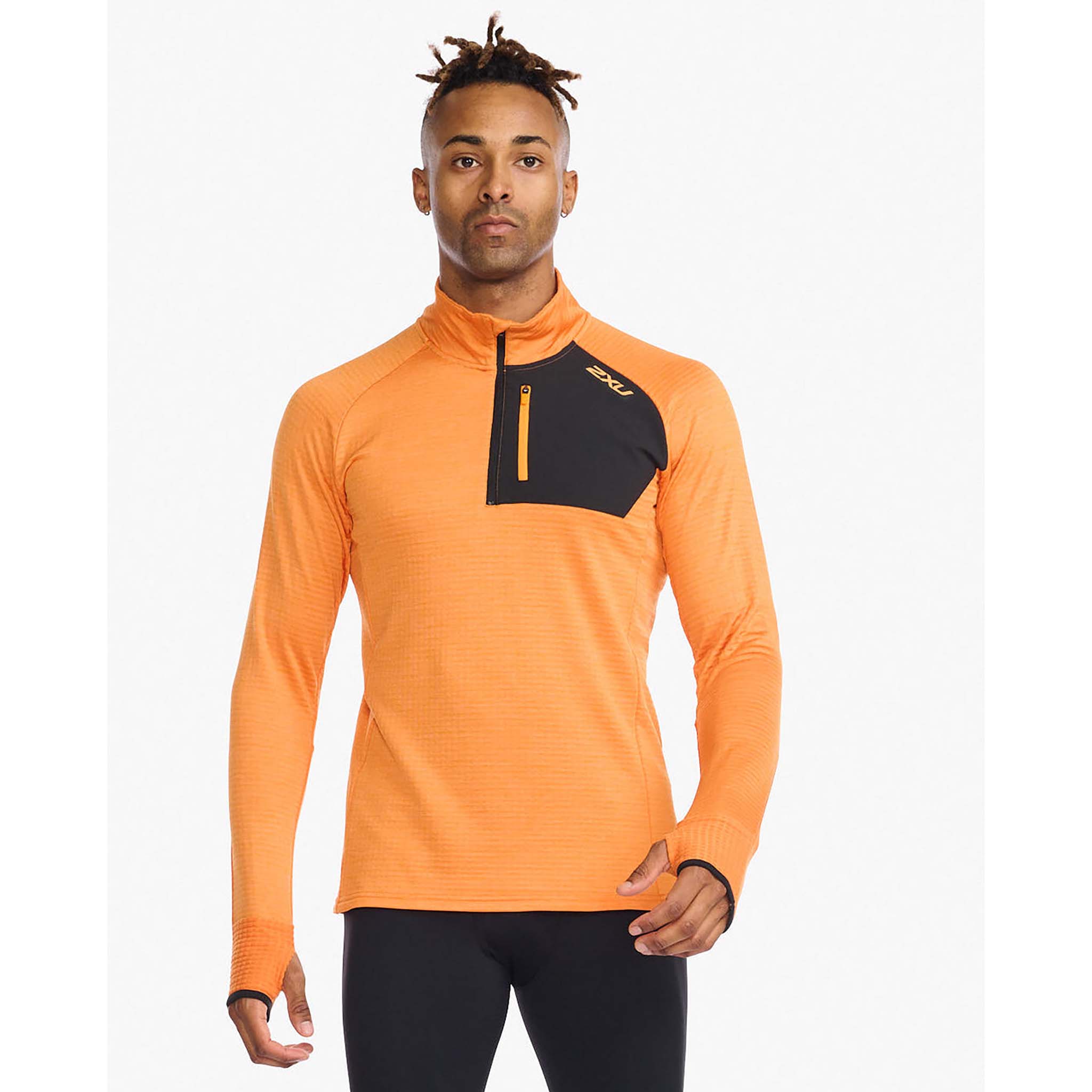 2XU chandail manches longues Ignition 1/4 Zip de course pour homme