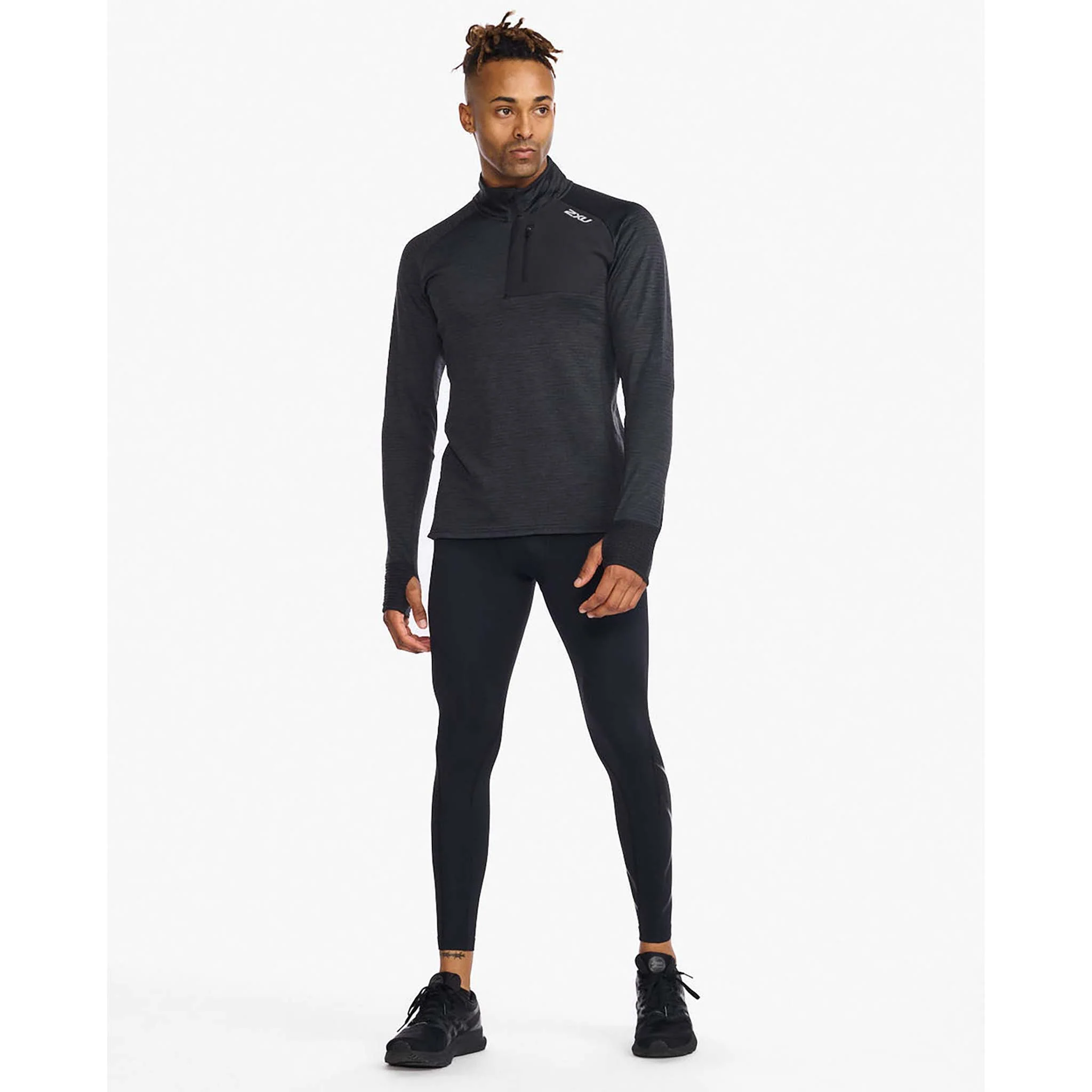 2XU chandail manches longues Ignition 1/4 Zip de course pour homme - Image 10