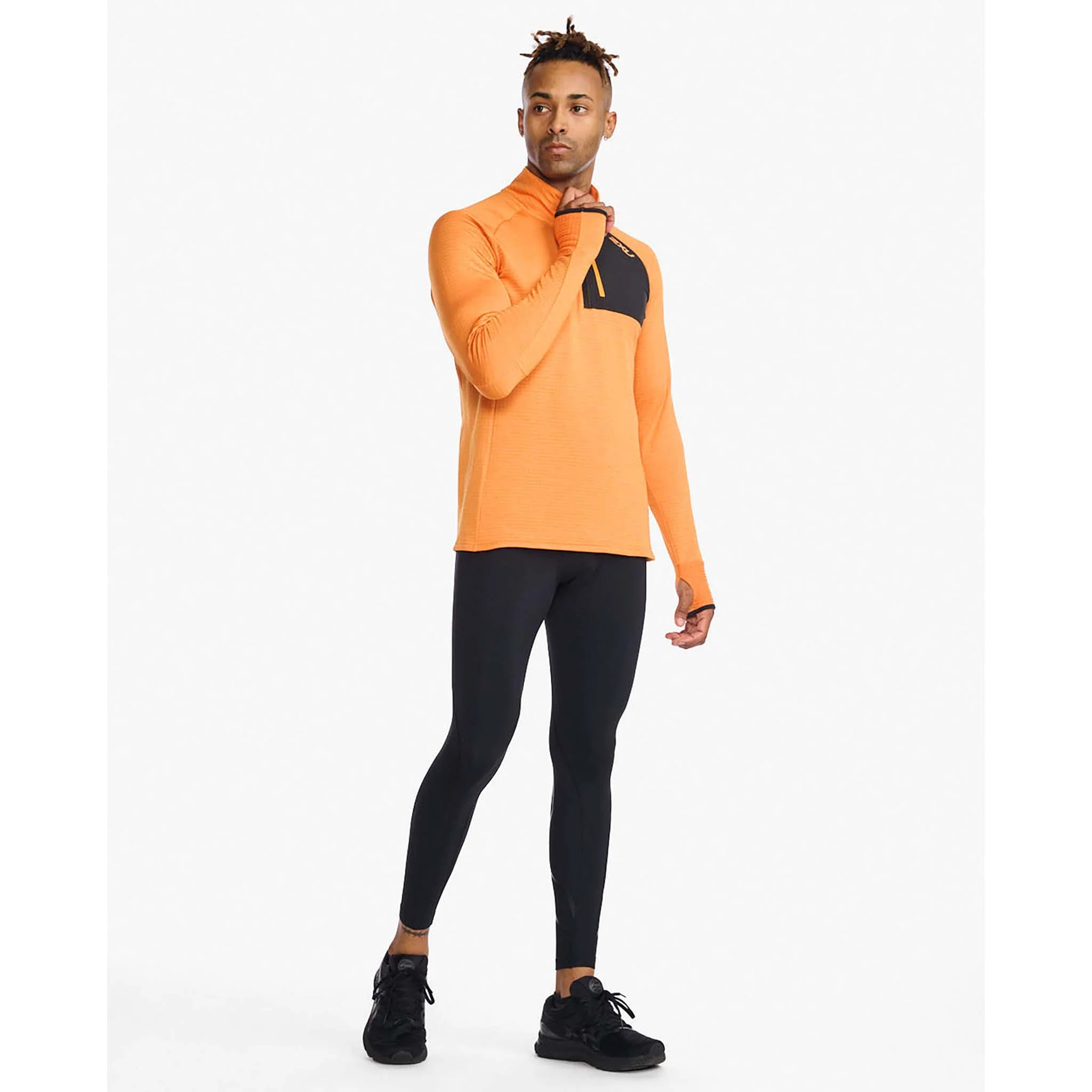 2XU chandail manches longues Ignition 1/4 Zip de course pour homme - Image 6