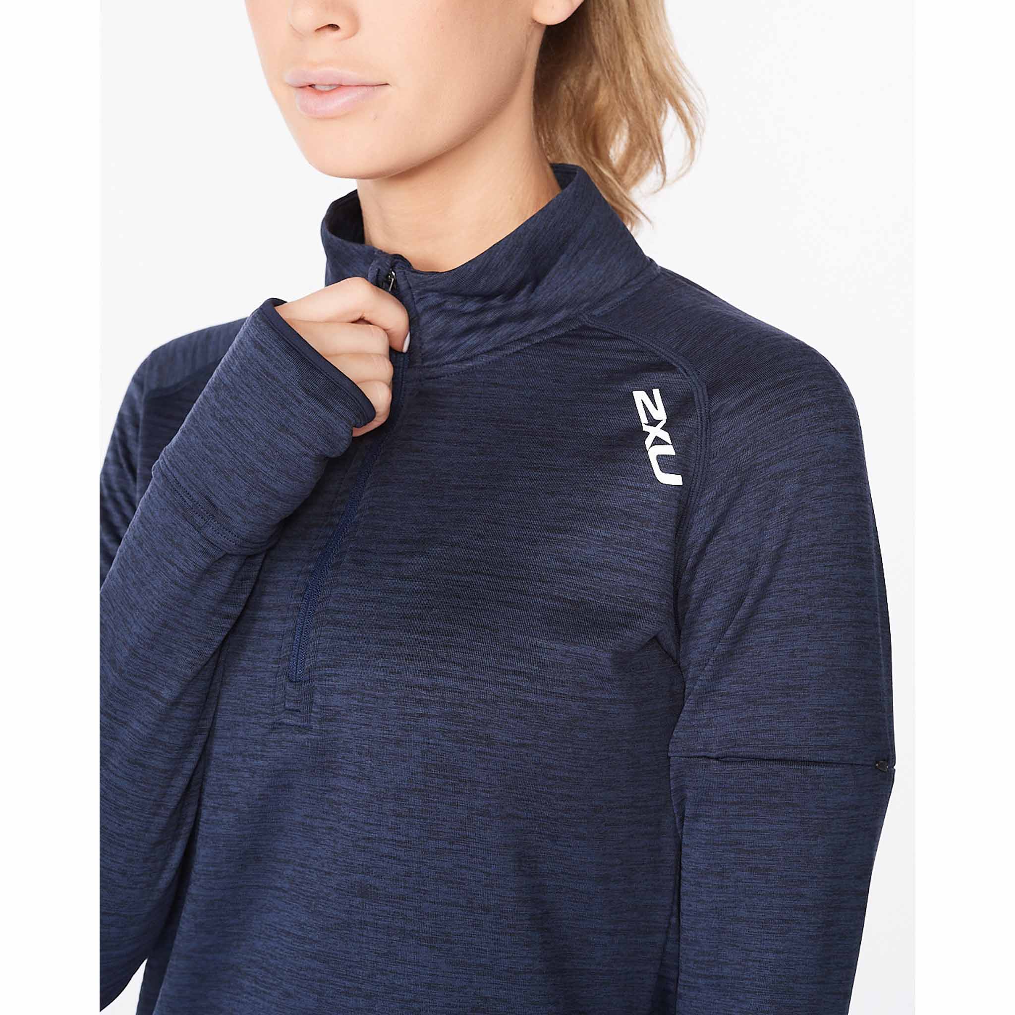 2XU chandail manches longues Ignition 1/4 Zip pour femme - Image 5