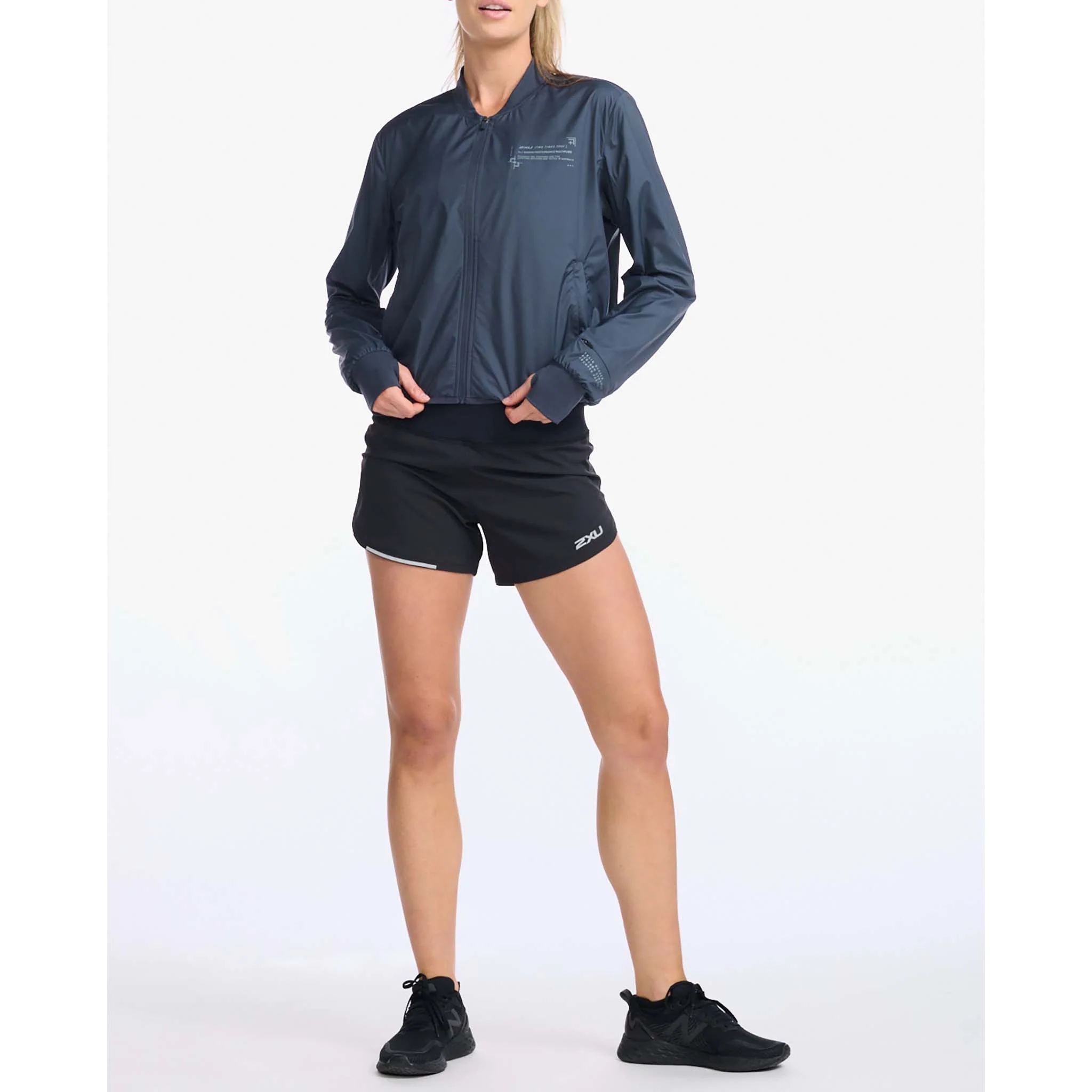 2XU coupe-vent Aero Bomber Jacket pour femme - Image 4