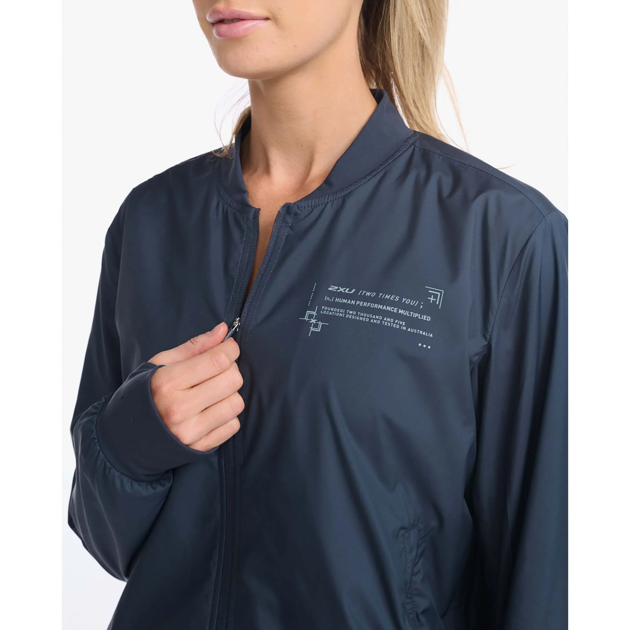 2XU coupe-vent Aero Bomber Jacket pour femme - Image 6