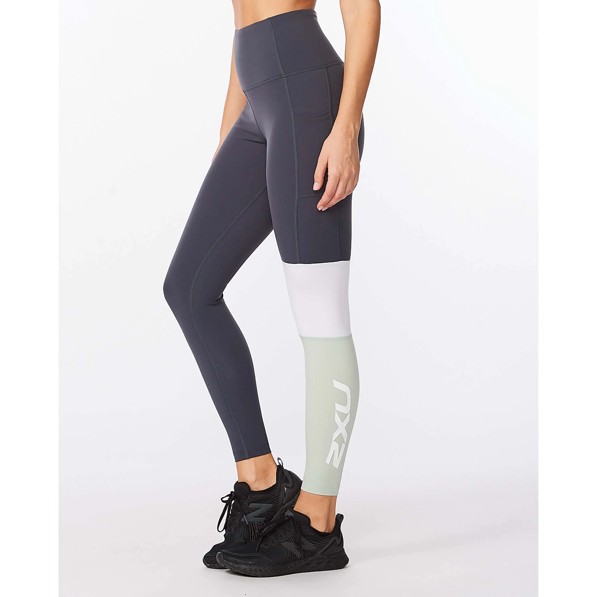2XU Form Block Hi-Rise Compression Tights leggings à taille haute femme - Image 2