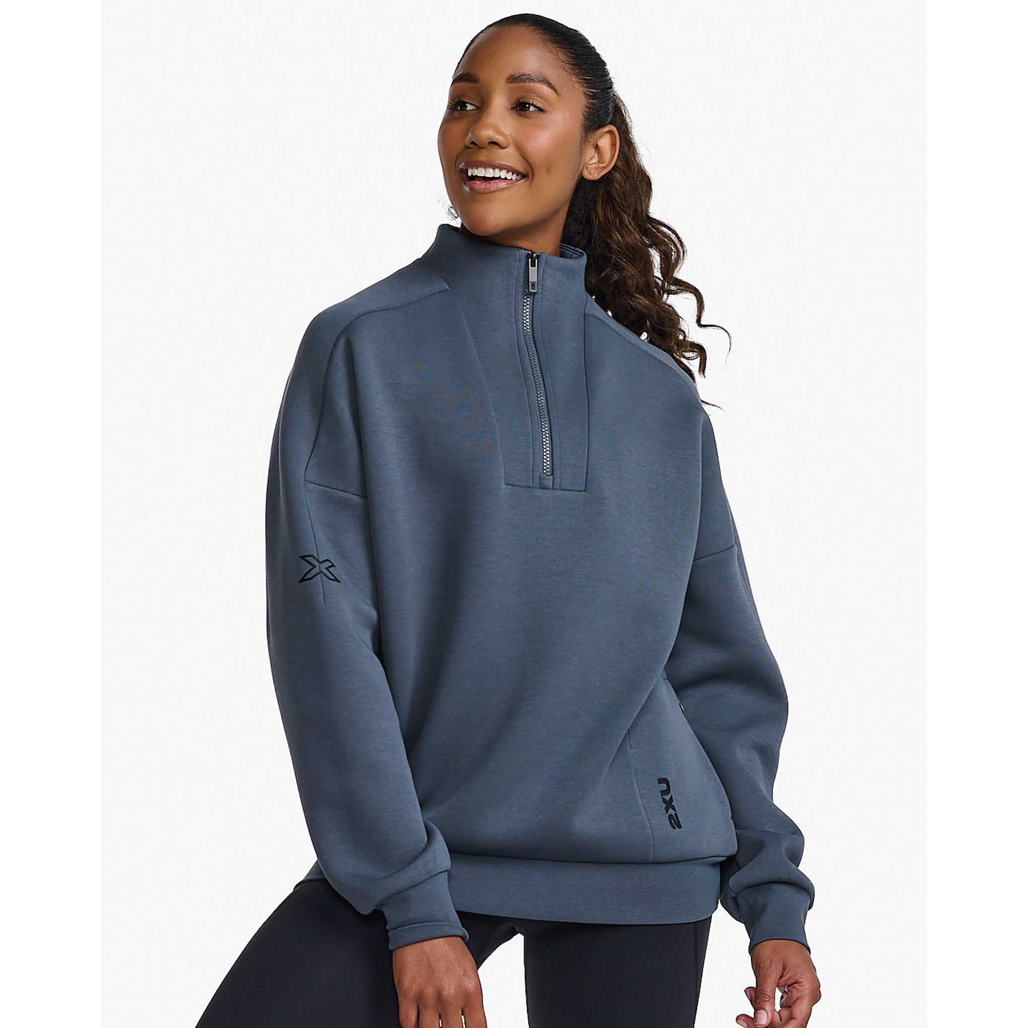 2XU Form chandail demi-zip sport pour femme