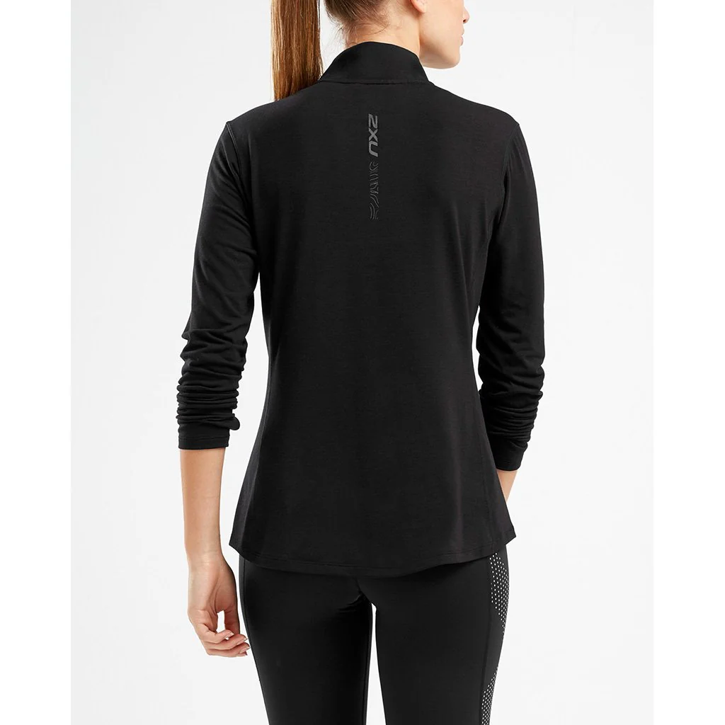 2XU Heat 1/4 Zip Top chandail de course a pied femme - Image 5