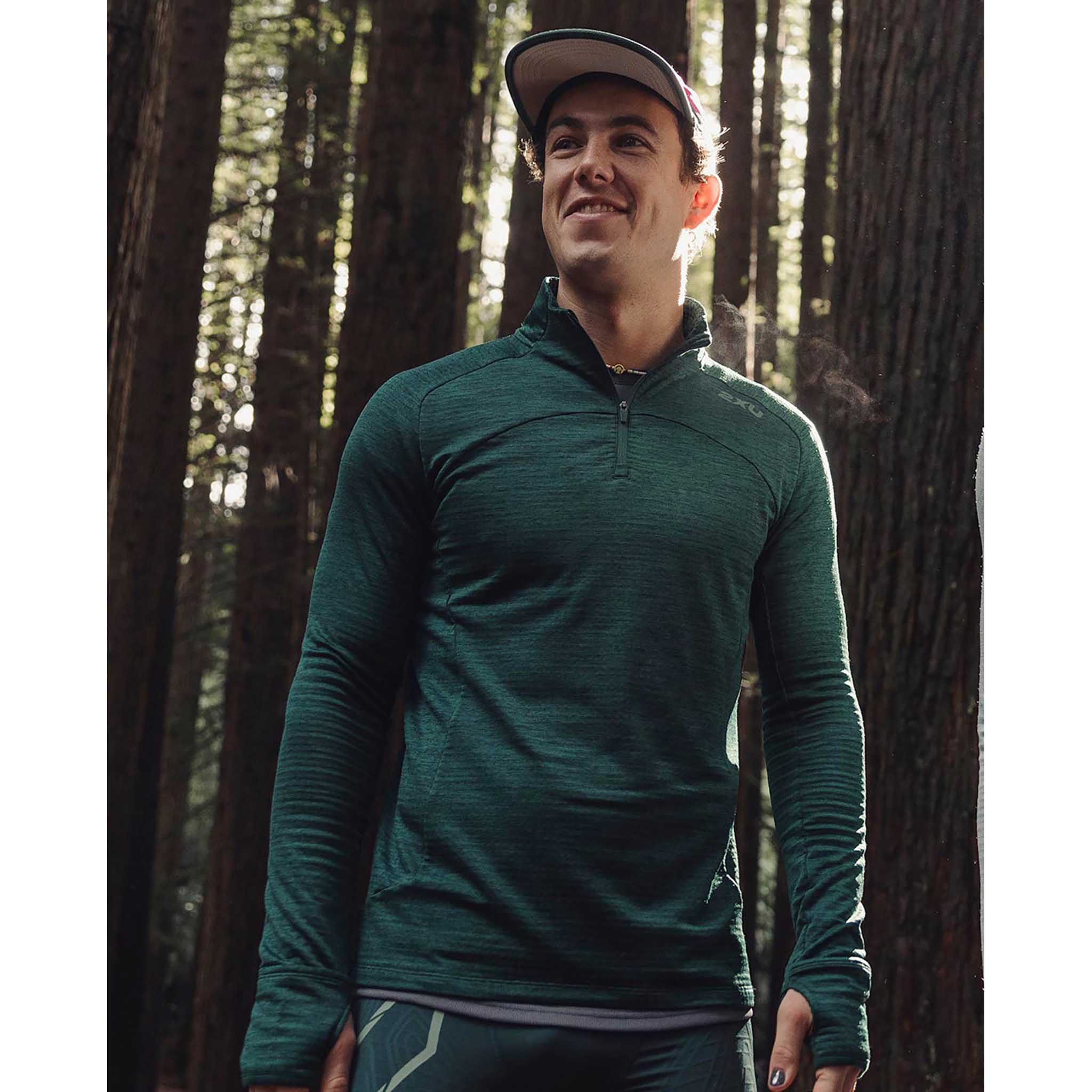 2XU Ignition 1/4 Zip chandail manches longues pour homme - Image 2