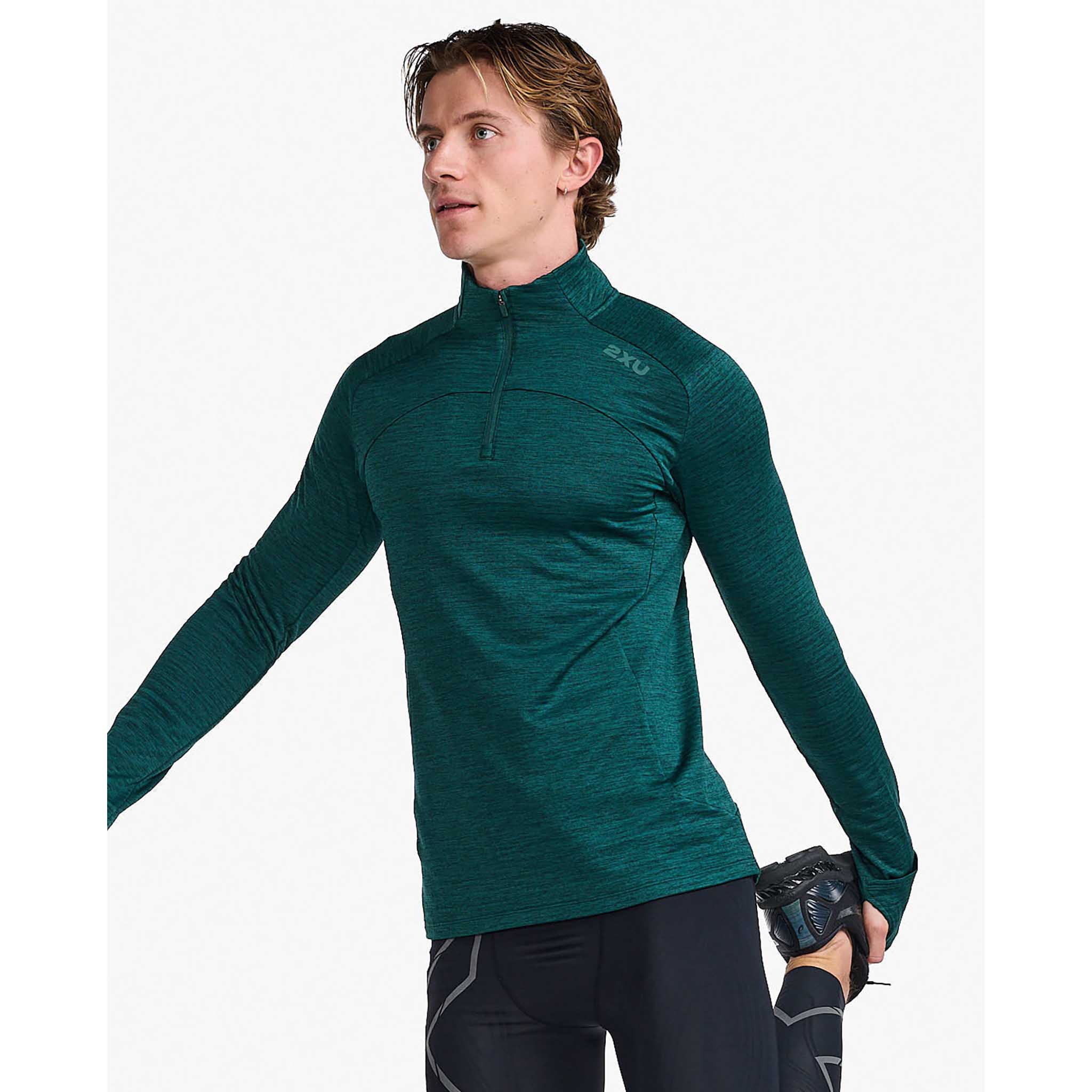 2XU Ignition 1/4 Zip chandail manches longues pour homme - Image 3