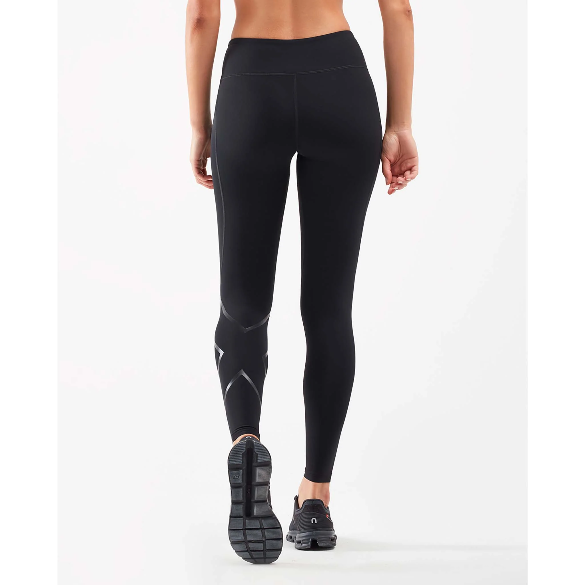 2XU Ignition Mid-Rise Compression Tights legging de course compressif femme - Image 2