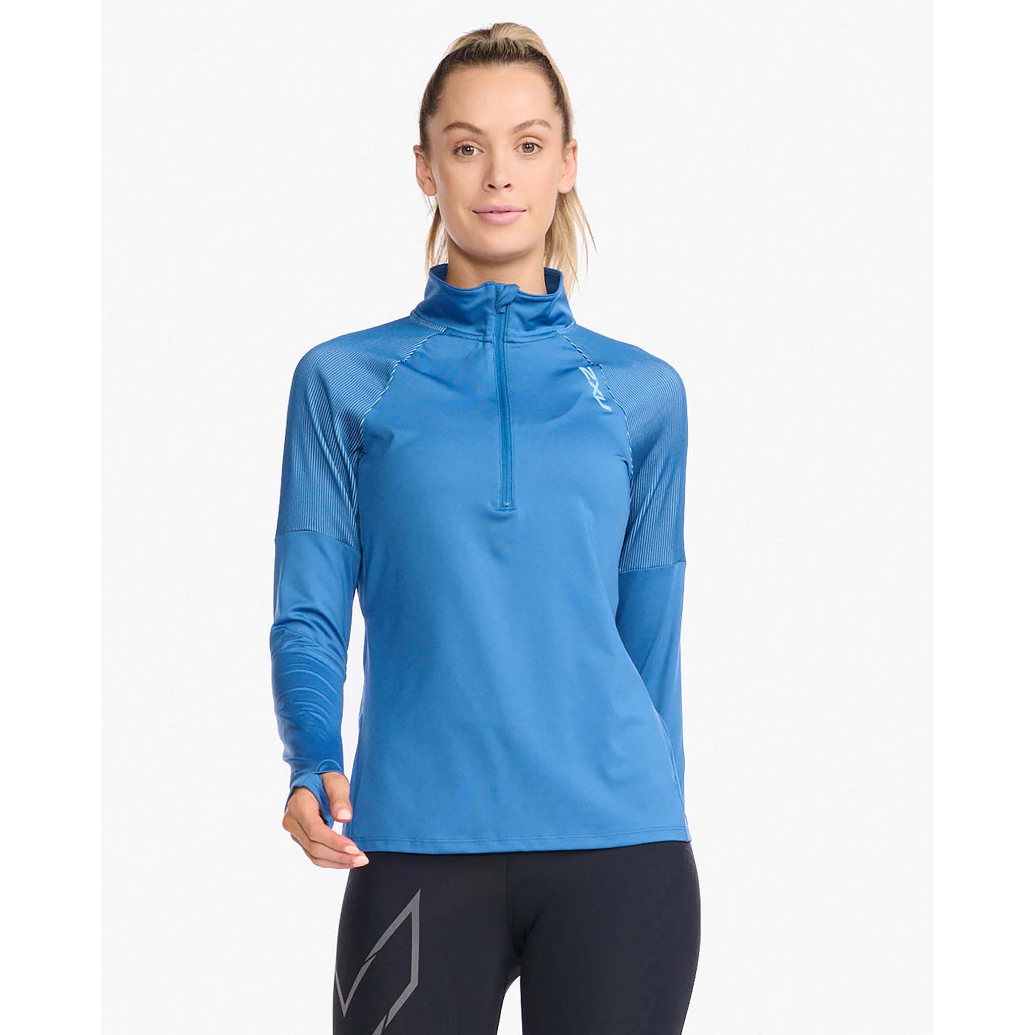 2XU Light Speed chandail manches longues 1/2 Zip pour femme