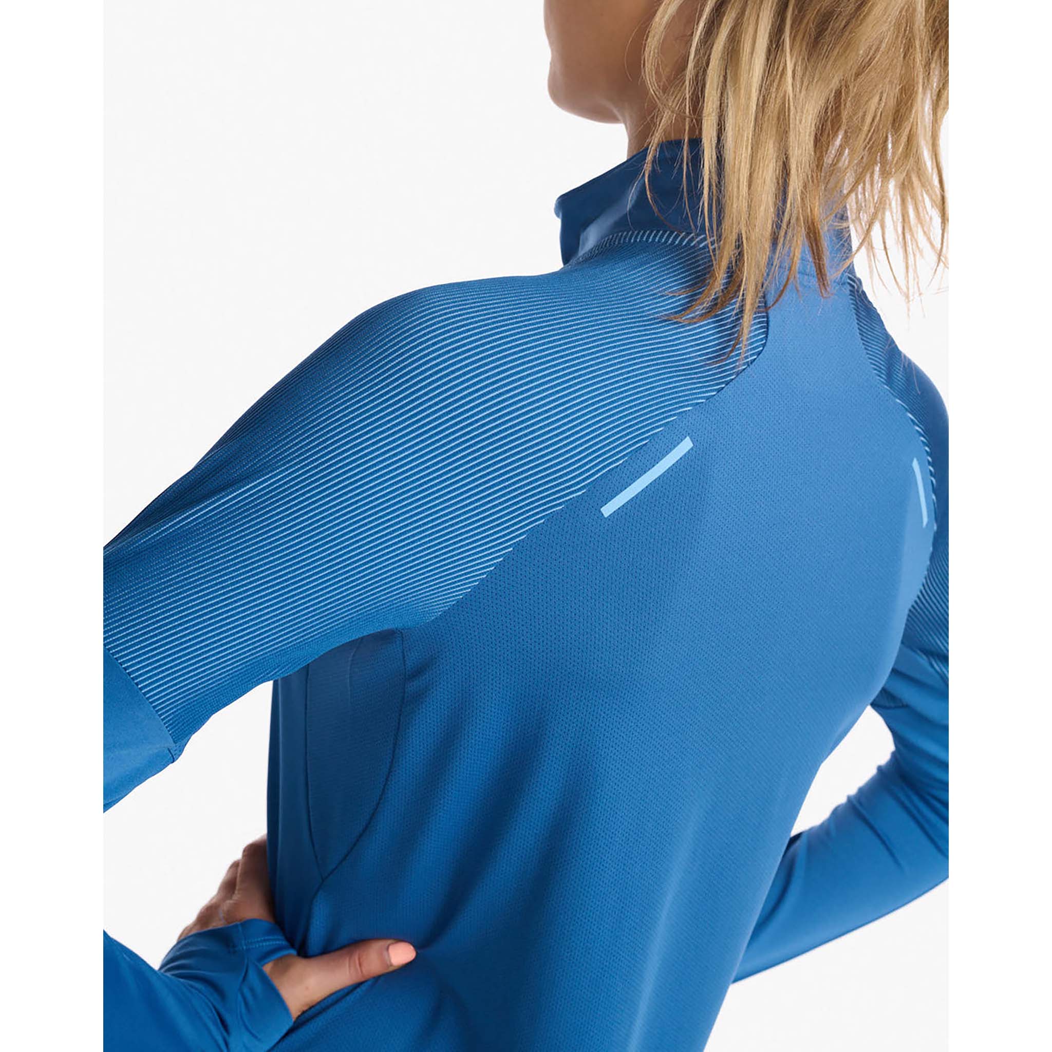 2XU Light Speed chandail manches longues 1/2 Zip pour femme - Image 3