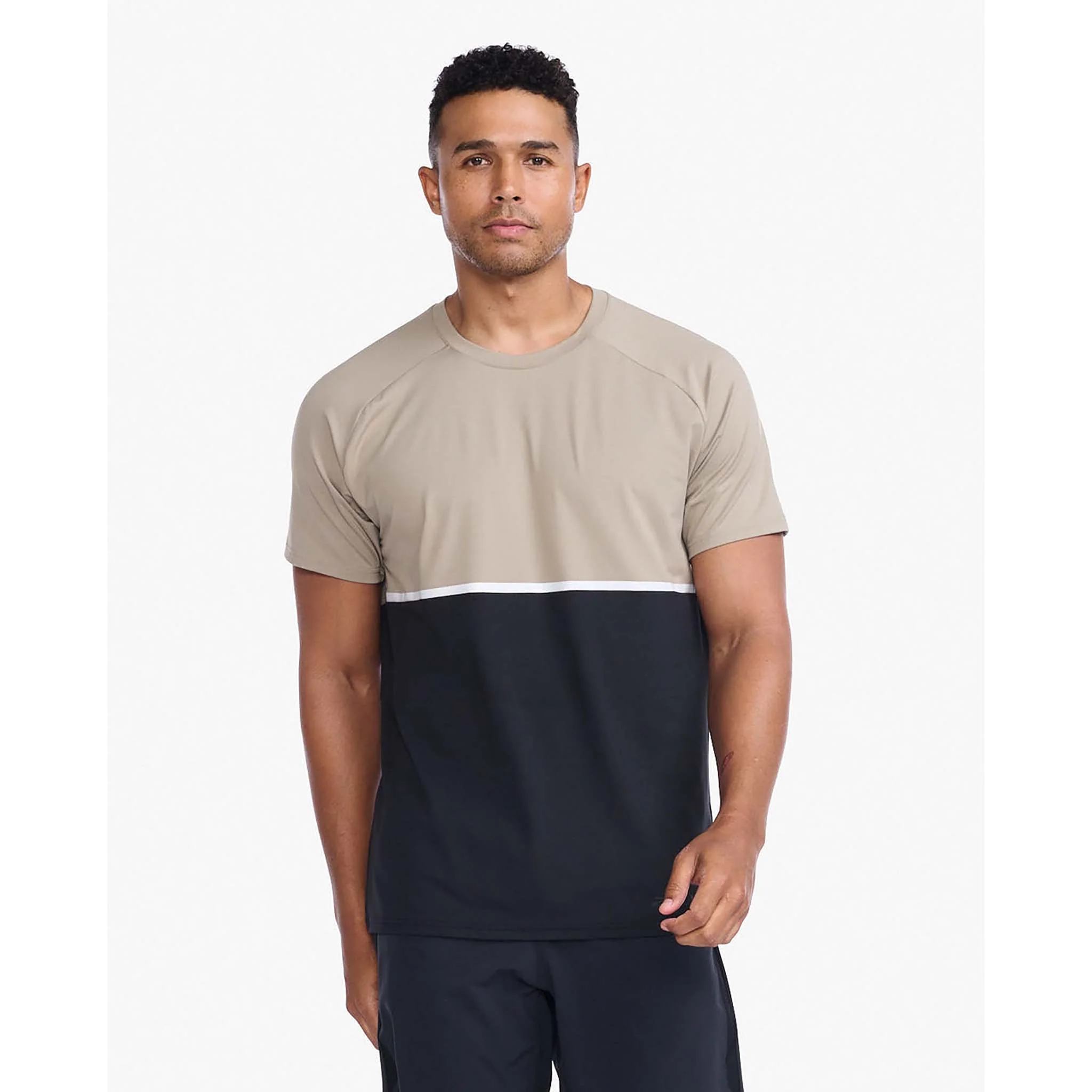 2XU Motion Colour Block t-shirt de course à pied pour homme