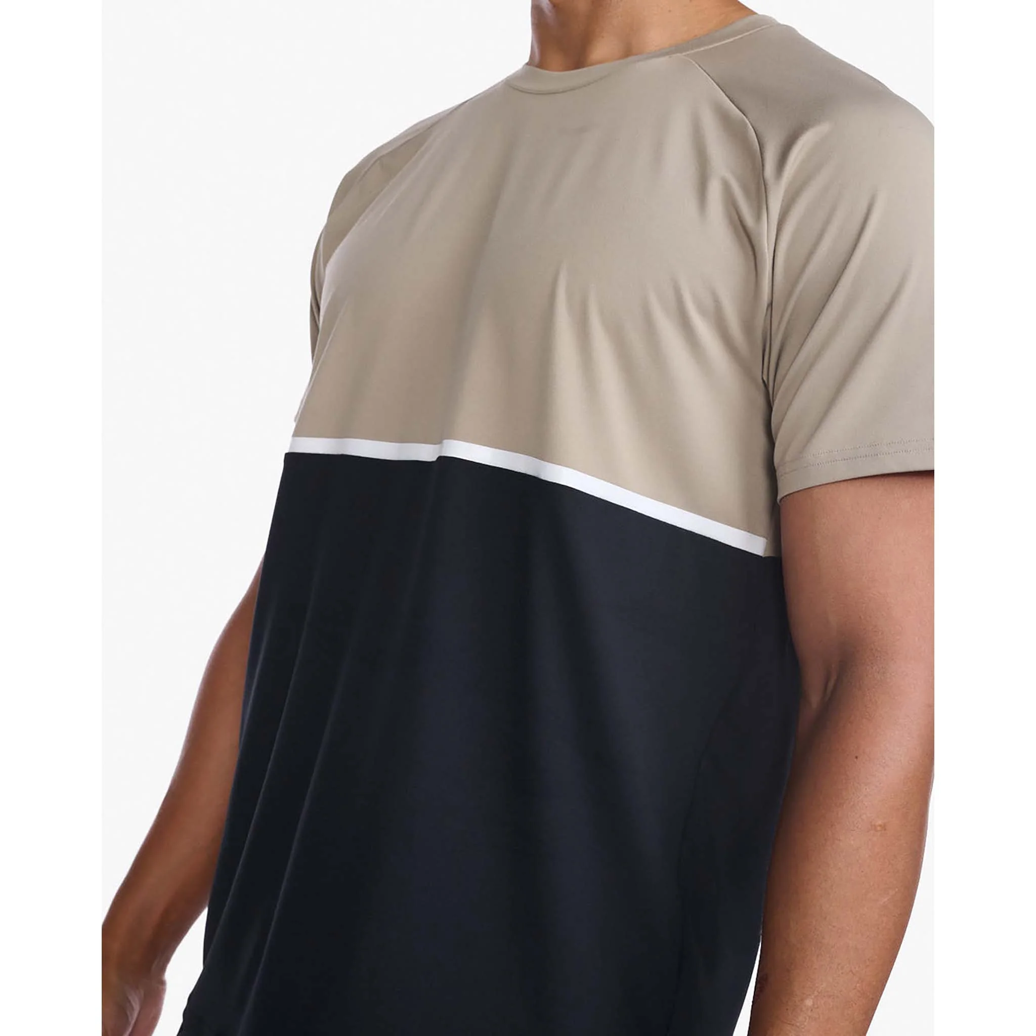 2XU Motion Colour Block t-shirt de course à pied pour homme - Image 6
