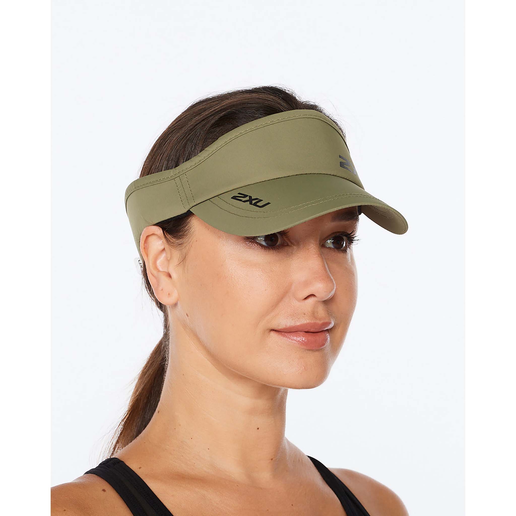 2XU Run Visor casquette visière de course à pied unisexe - Image 9