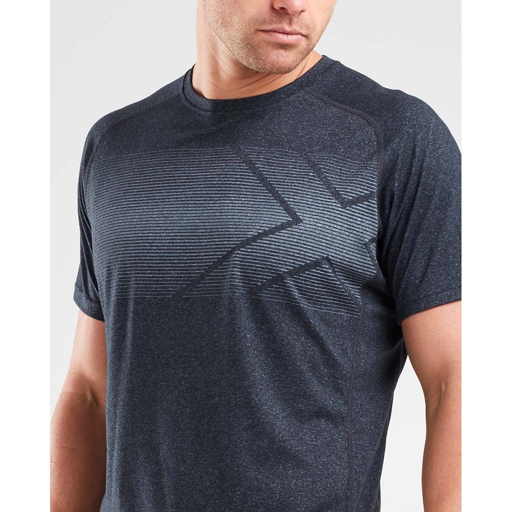 2XU Training T-shirt de course à pied pour homme