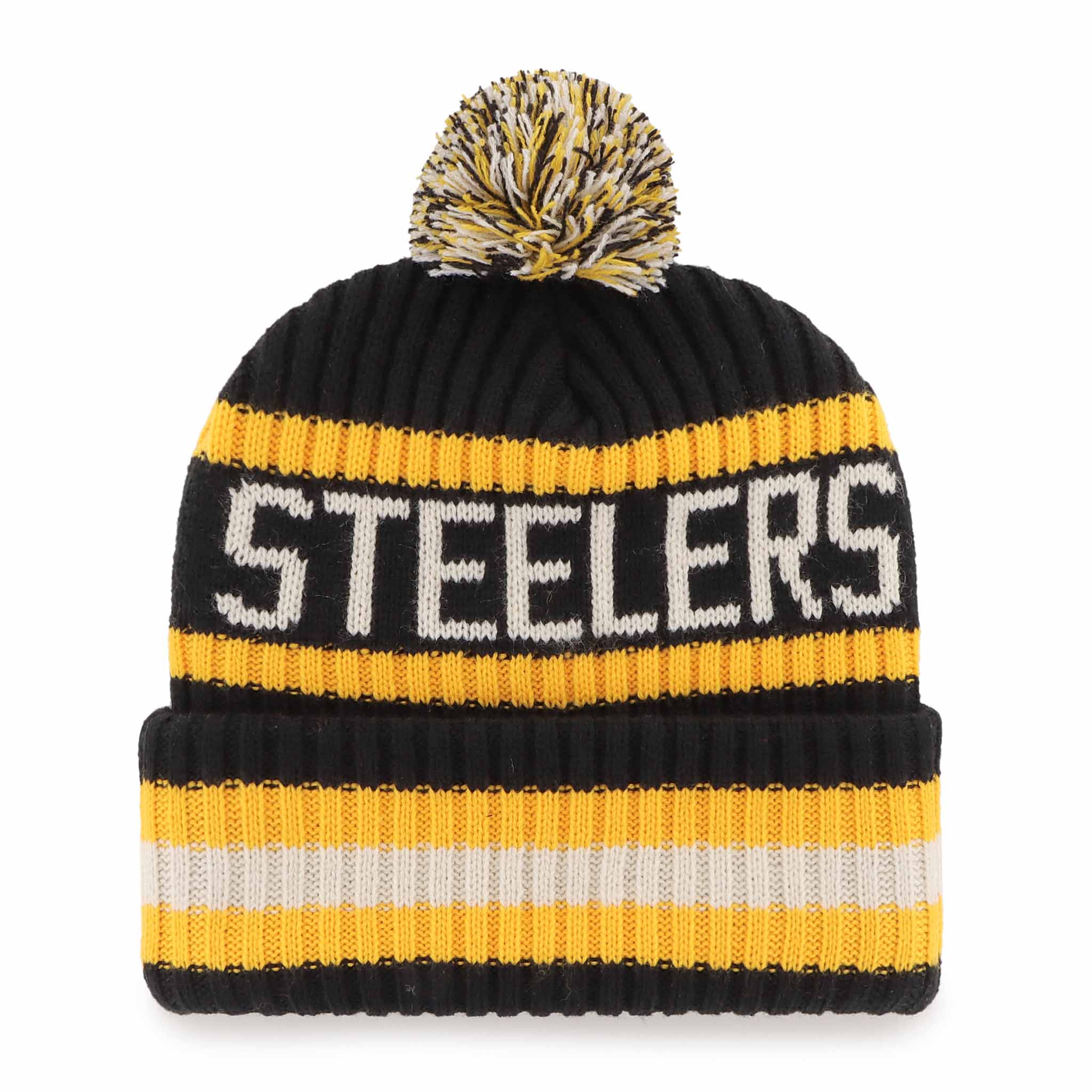 47 Brand Tuque à pompon Bering NFL Pittsburgh Steelers - Image 2