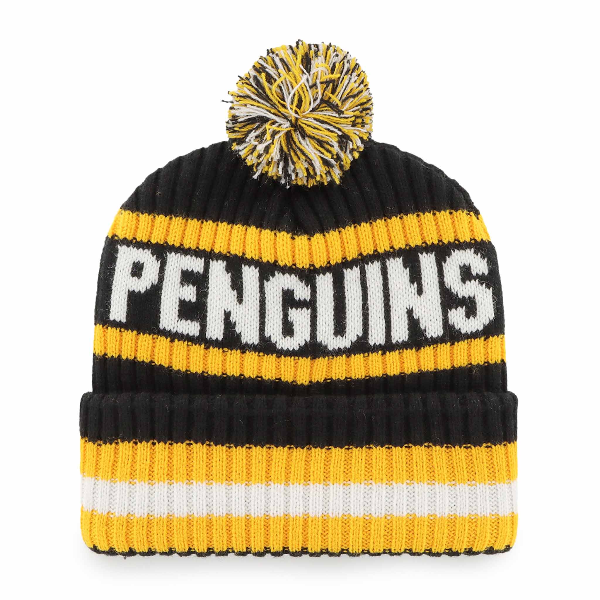 47 Brand Tuque a pompon Bering NHL Pittsburgh Penguins - Image 2