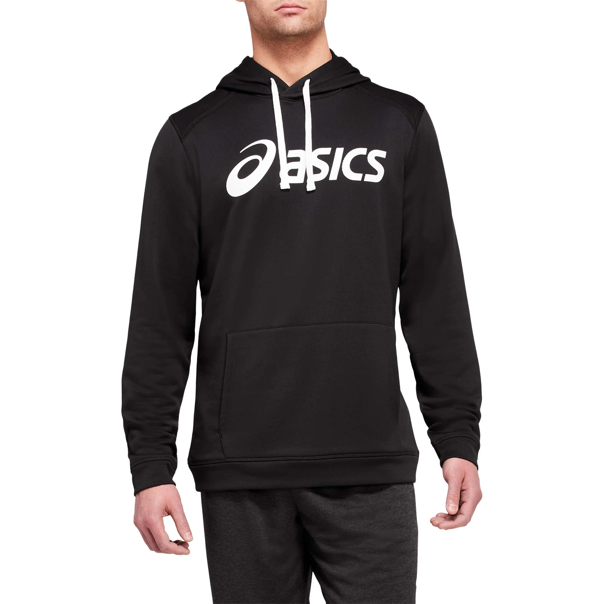 ASICS French Terry Hoodie chandail kangourou à tissu bouclette pour homme