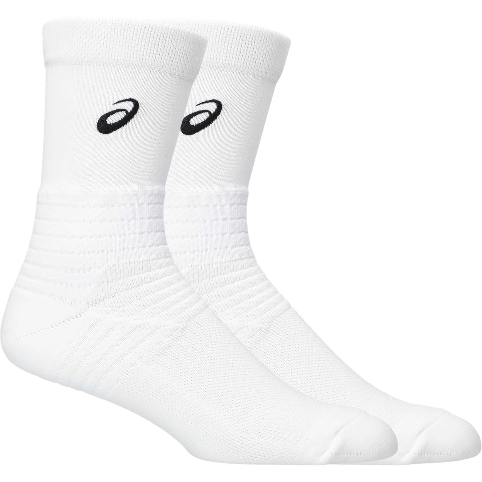 ASICS Resolution Crew chaussettes mi-mollet unisexes