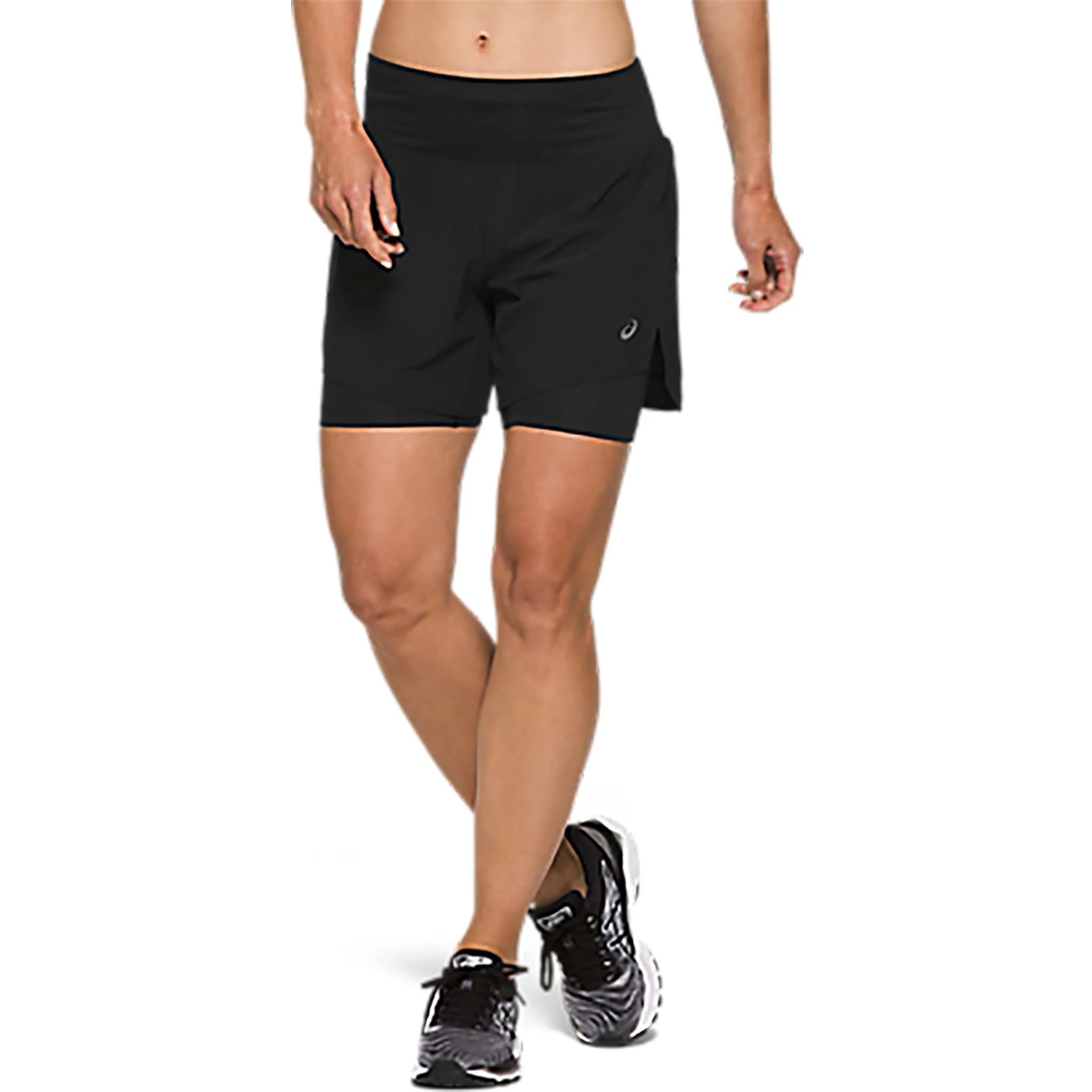 ASICS Road 2-in-1 5.5 po short de course à pied pour femme