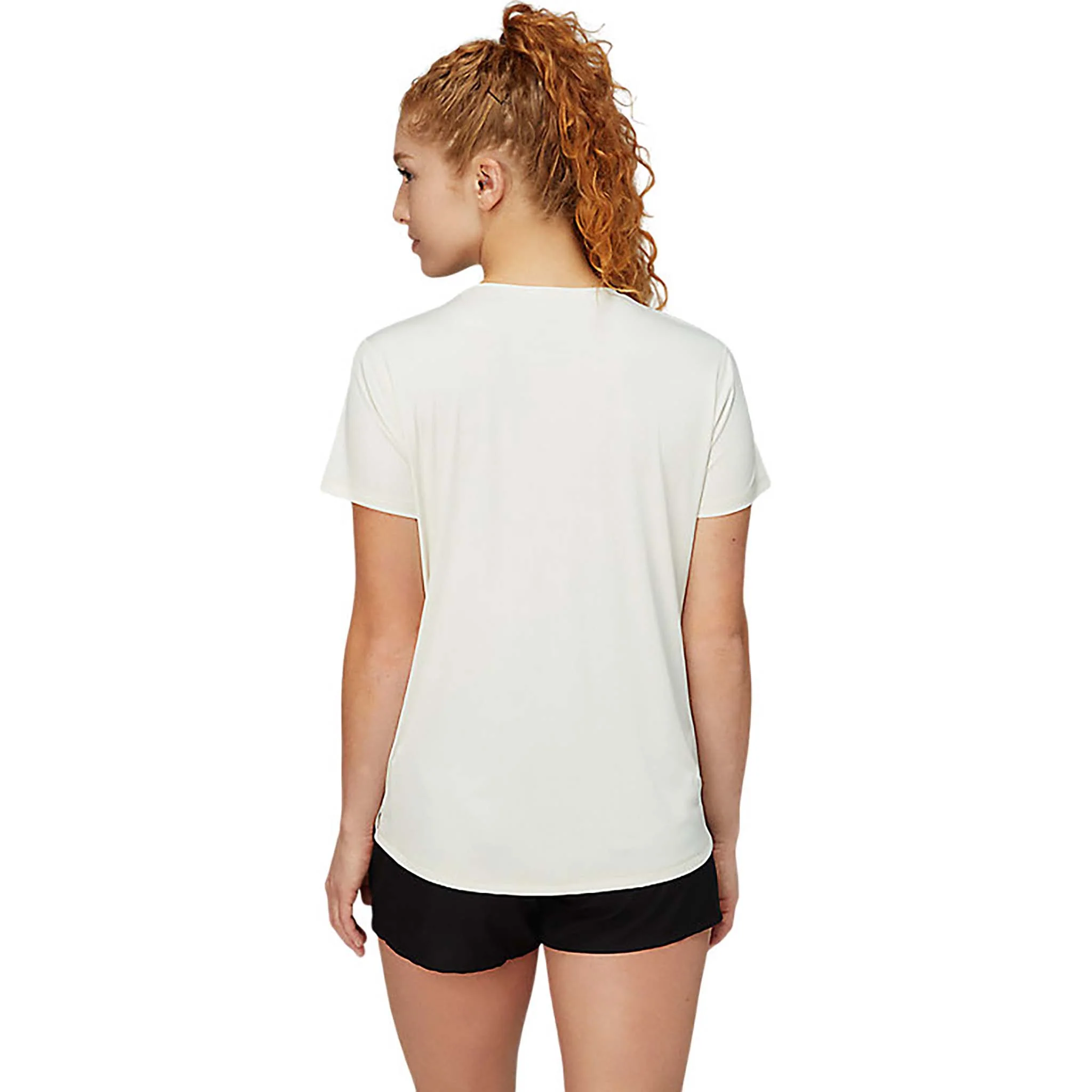 ASICS Silver t-shirt Nagare col rond à manches courtes femme - Image 7