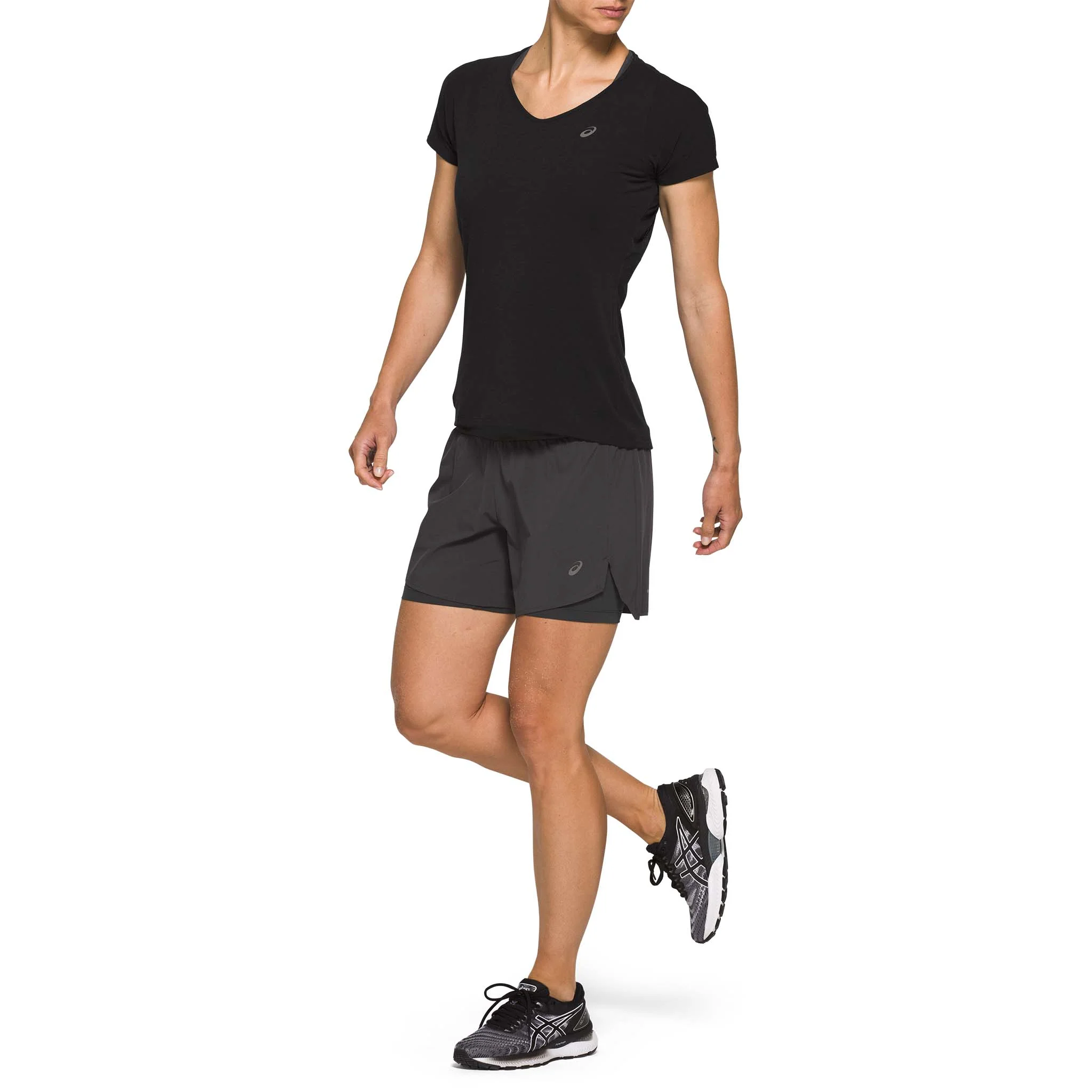 ASICS t-shirt à manches courtes à col en V pour femme - Image 23