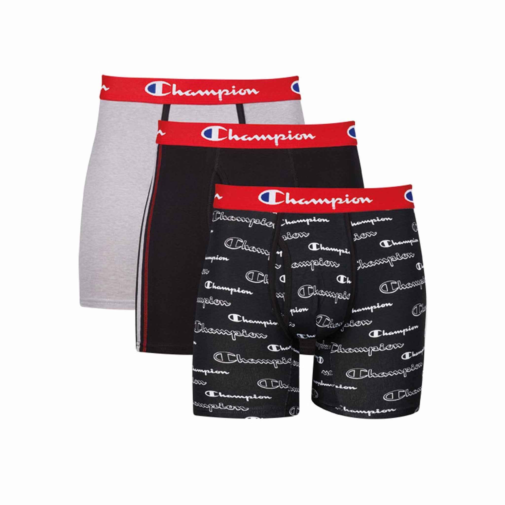 Boxer sous-vêtements Champion Athletics Everyday Comfort 3-pack pour homme