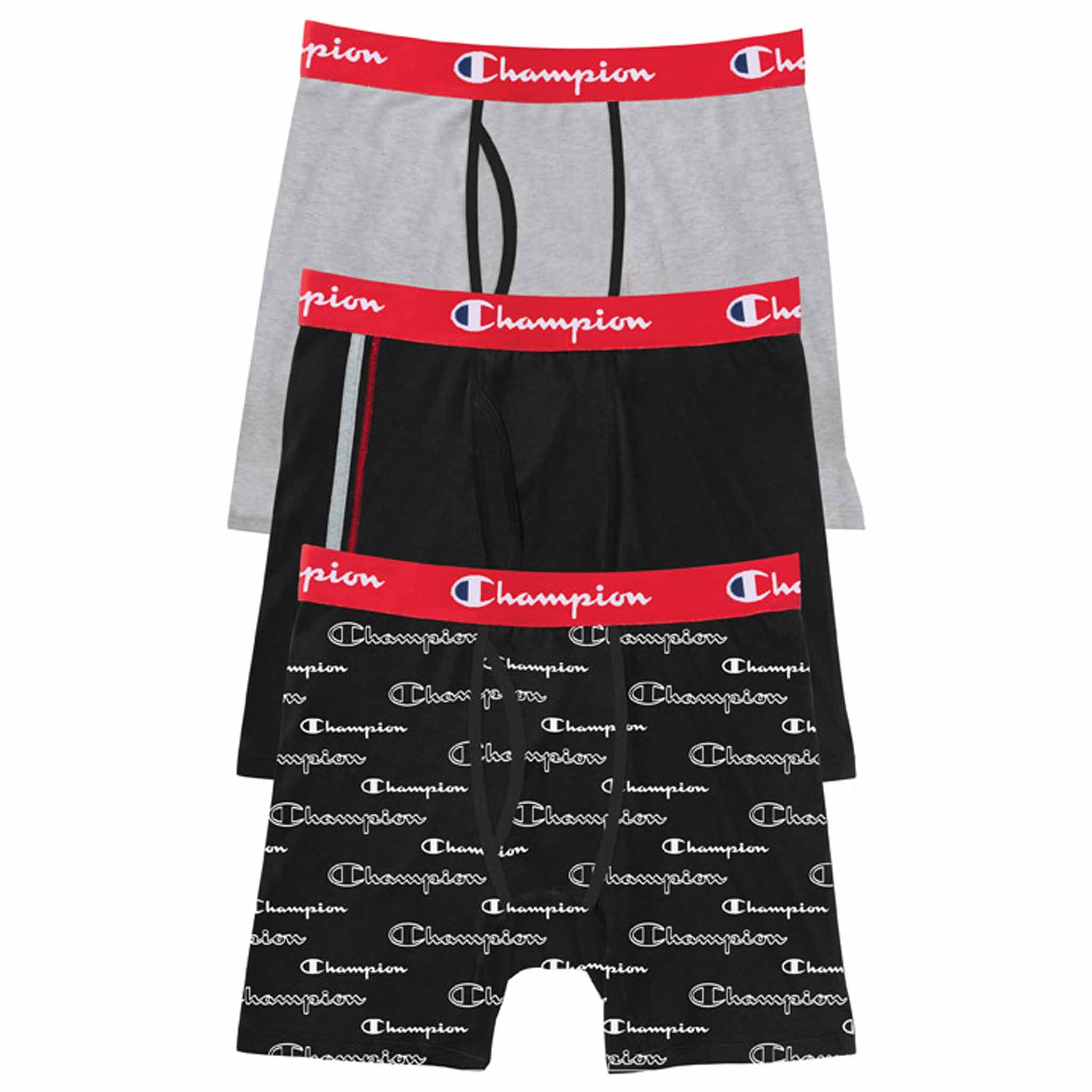 Boxer sous-vêtements Champion Athletics Everyday Comfort 3-pack pour homme - Image 2