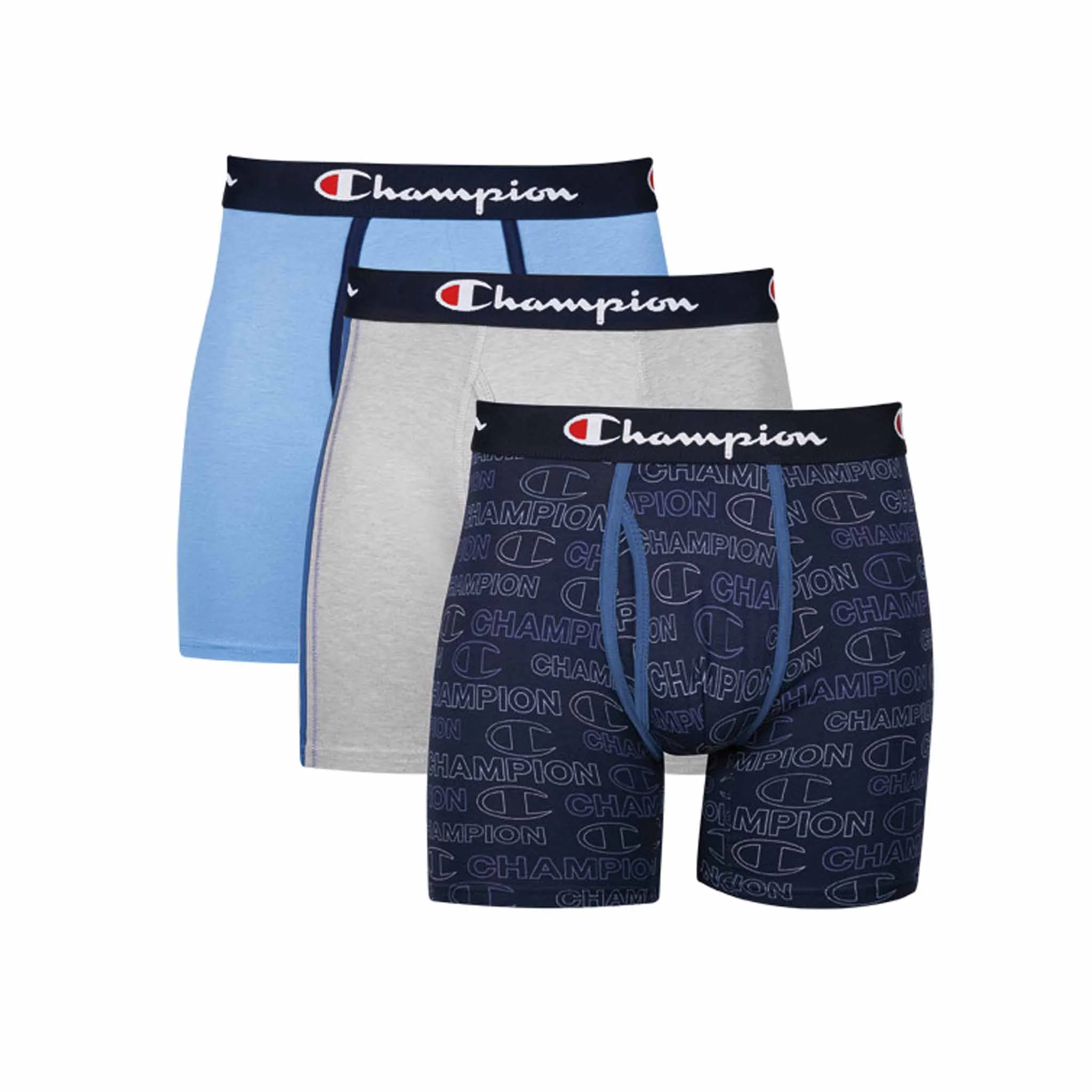 Boxer sous-vêtements Champion Athletics Everyday Comfort 3-pack pour homme - Image 4