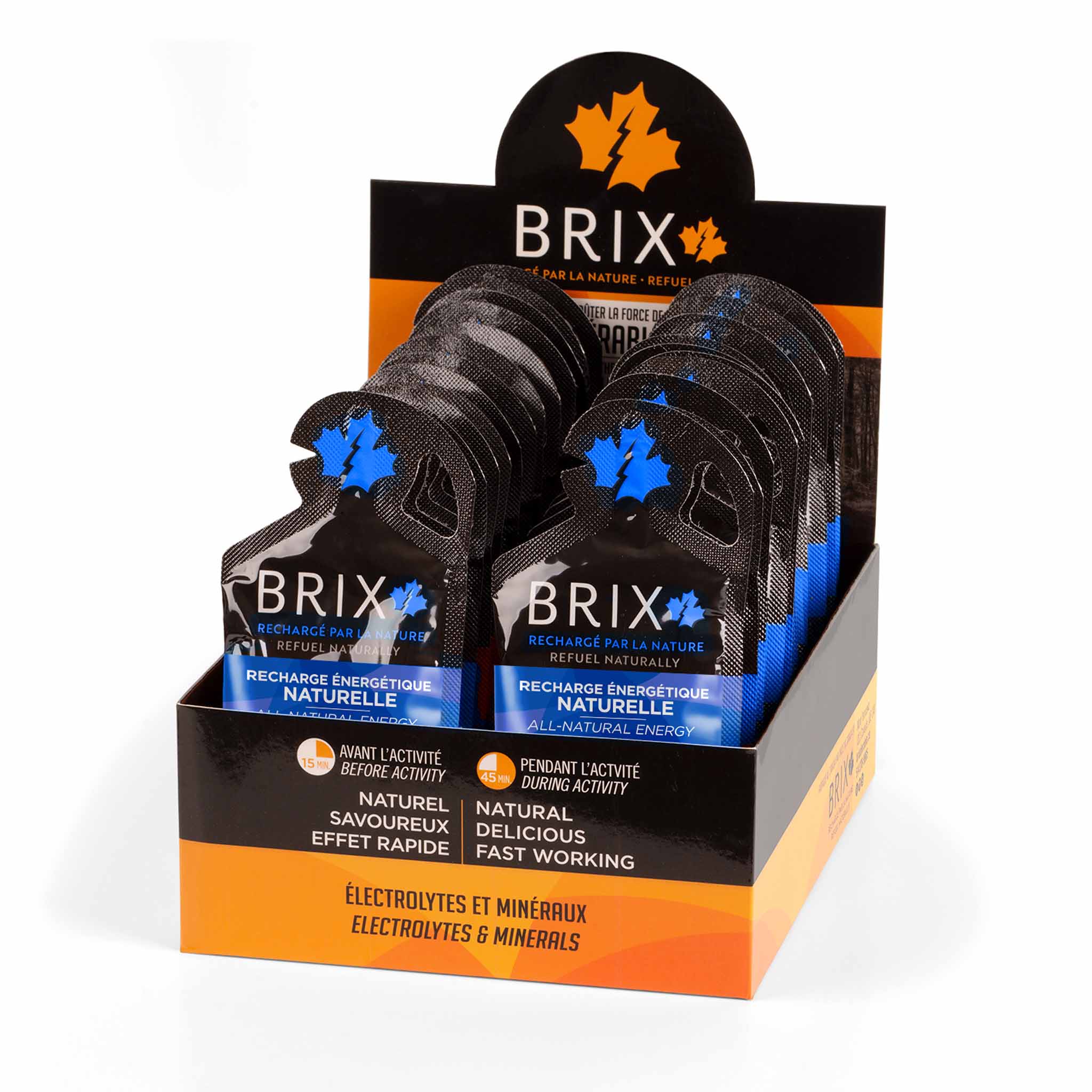 Brix gels énergétique pour sportifs à base d'érable - Image 4