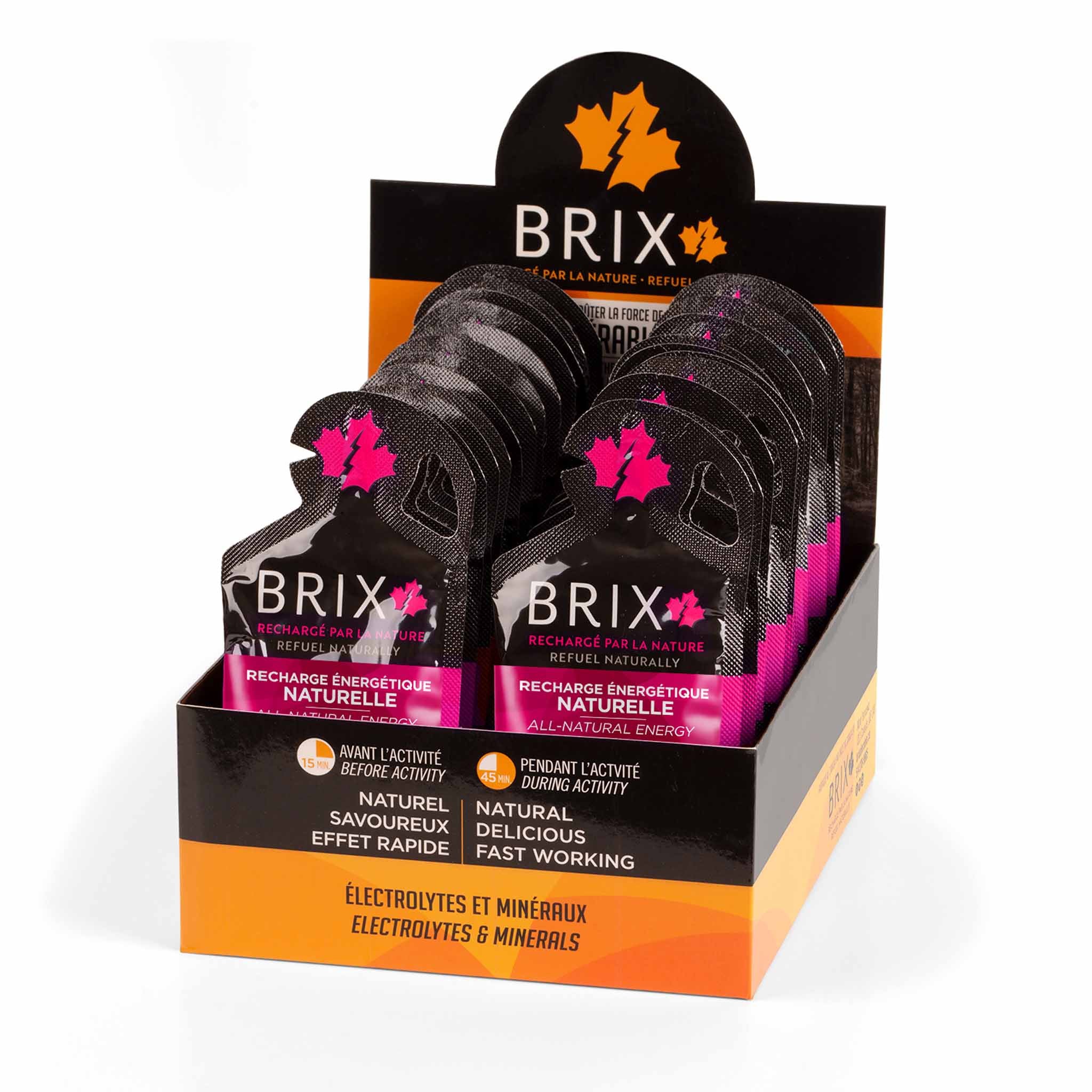 Brix gels énergétique pour sportifs à base d'érable - Image 6