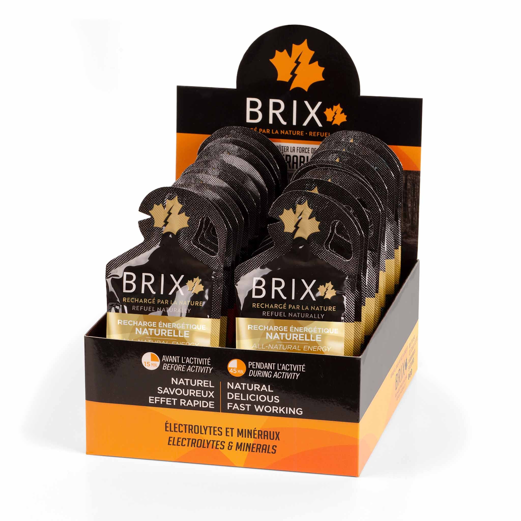 Brix gels énergétique pour sportifs à base d'érable - Image 8