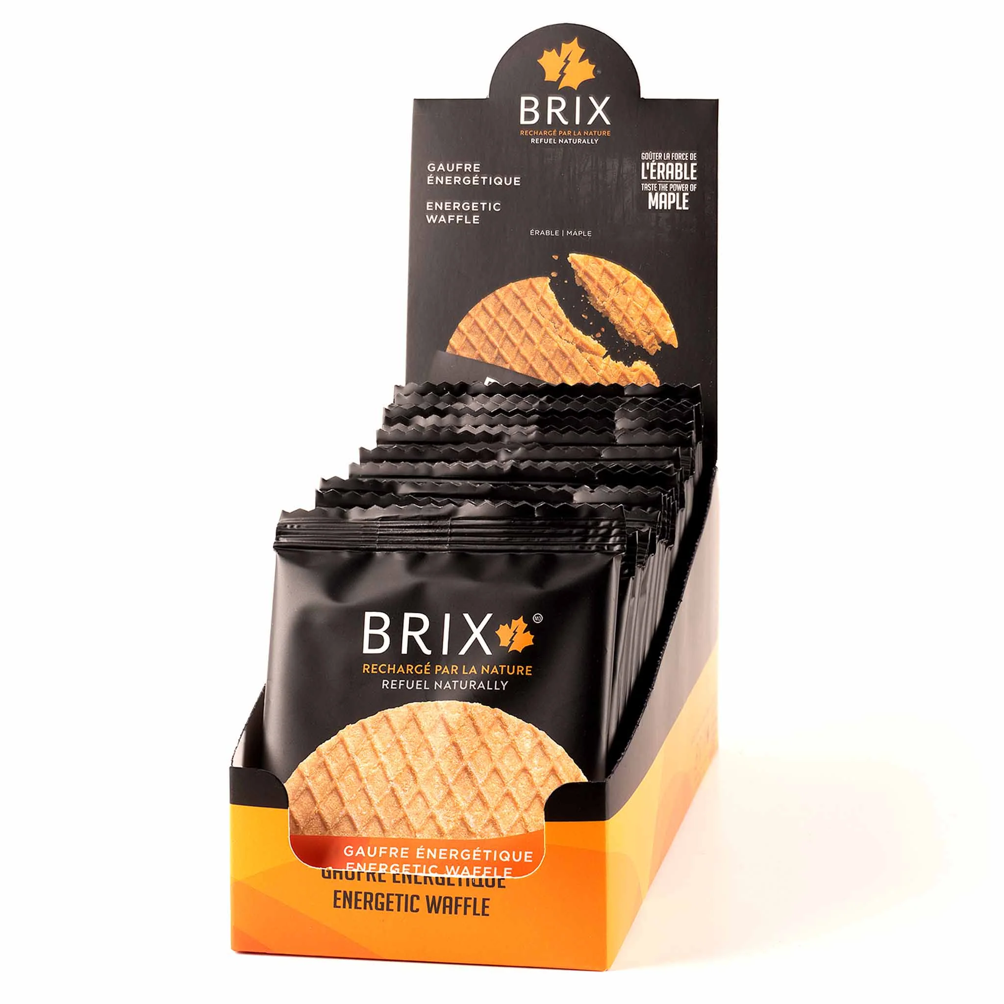 Brix gaufre énergétique à l'érable