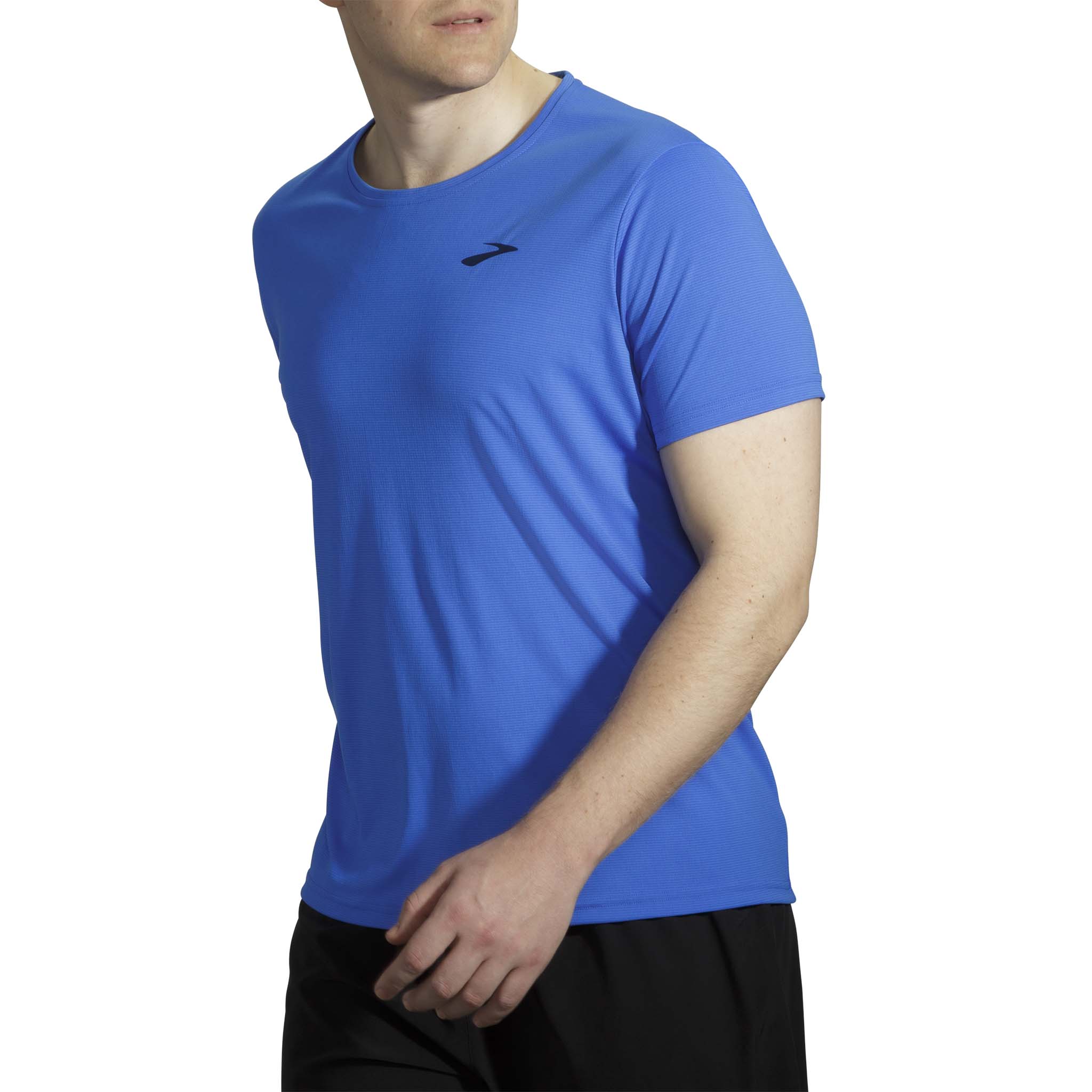 Brooks Atmosphere T-shirt de course à pied à col rond pour homme - Image 2