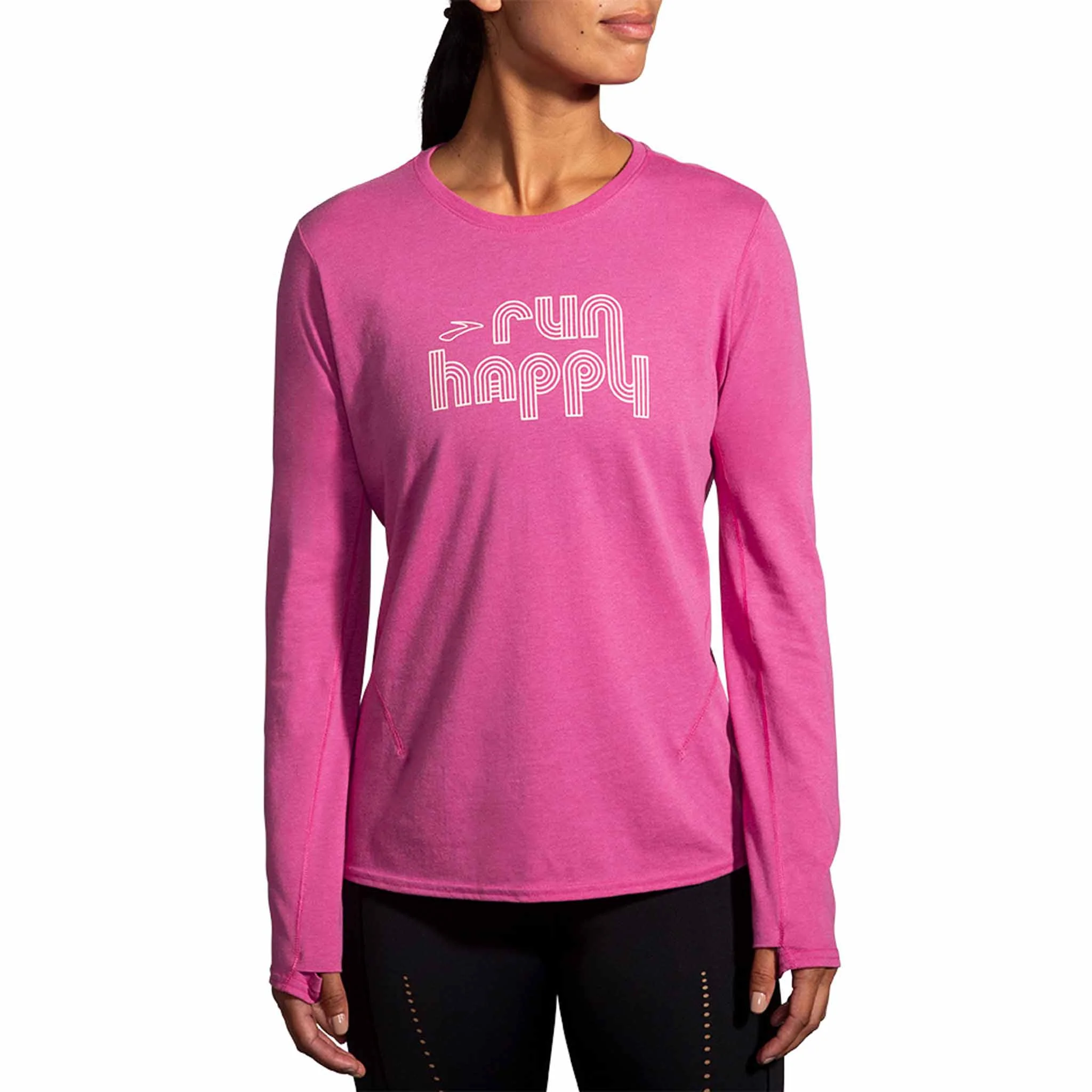 Brooks Distance 2.0 chandail de course à manches longues pour femme - Image 2
