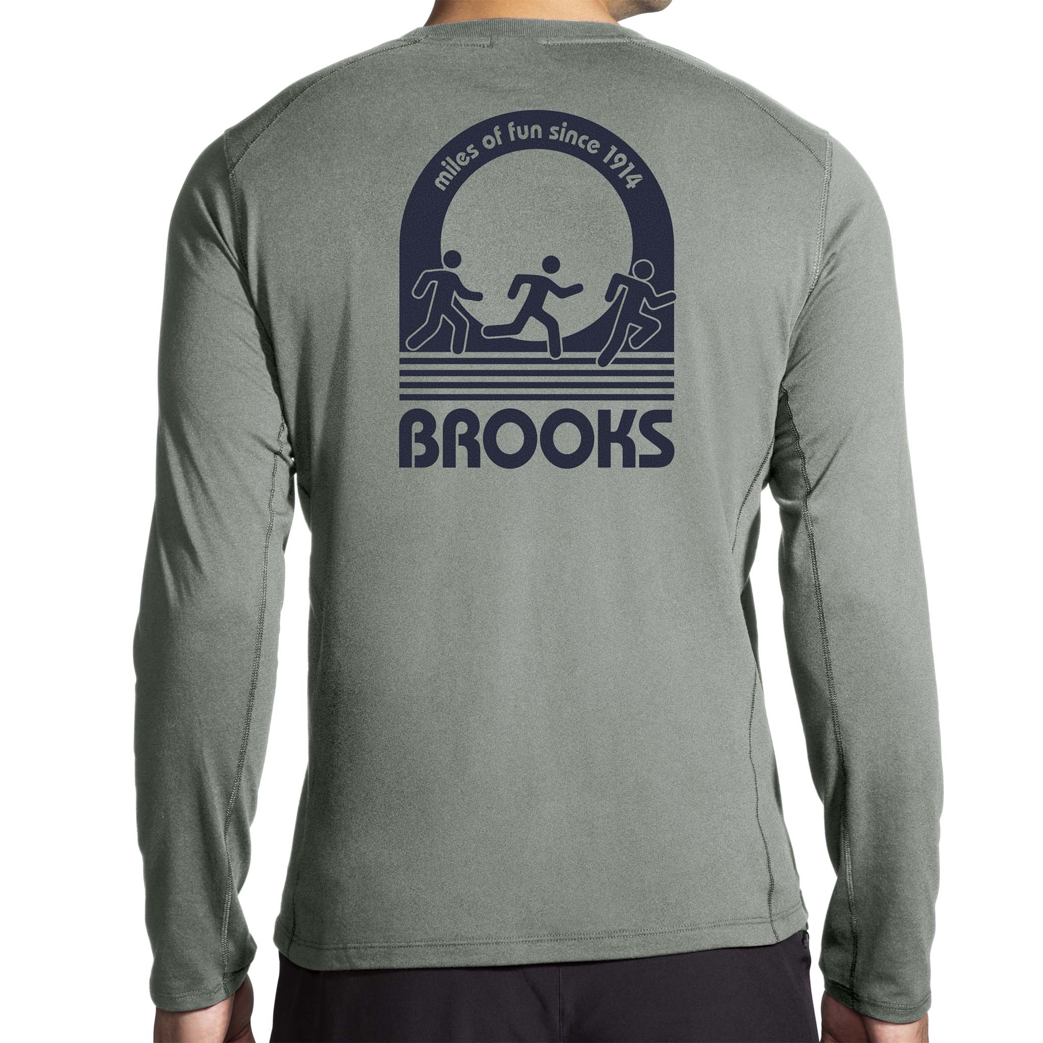 Brooks Distance 2.0 t-shirt de course à manches longues pour homme - Image 6
