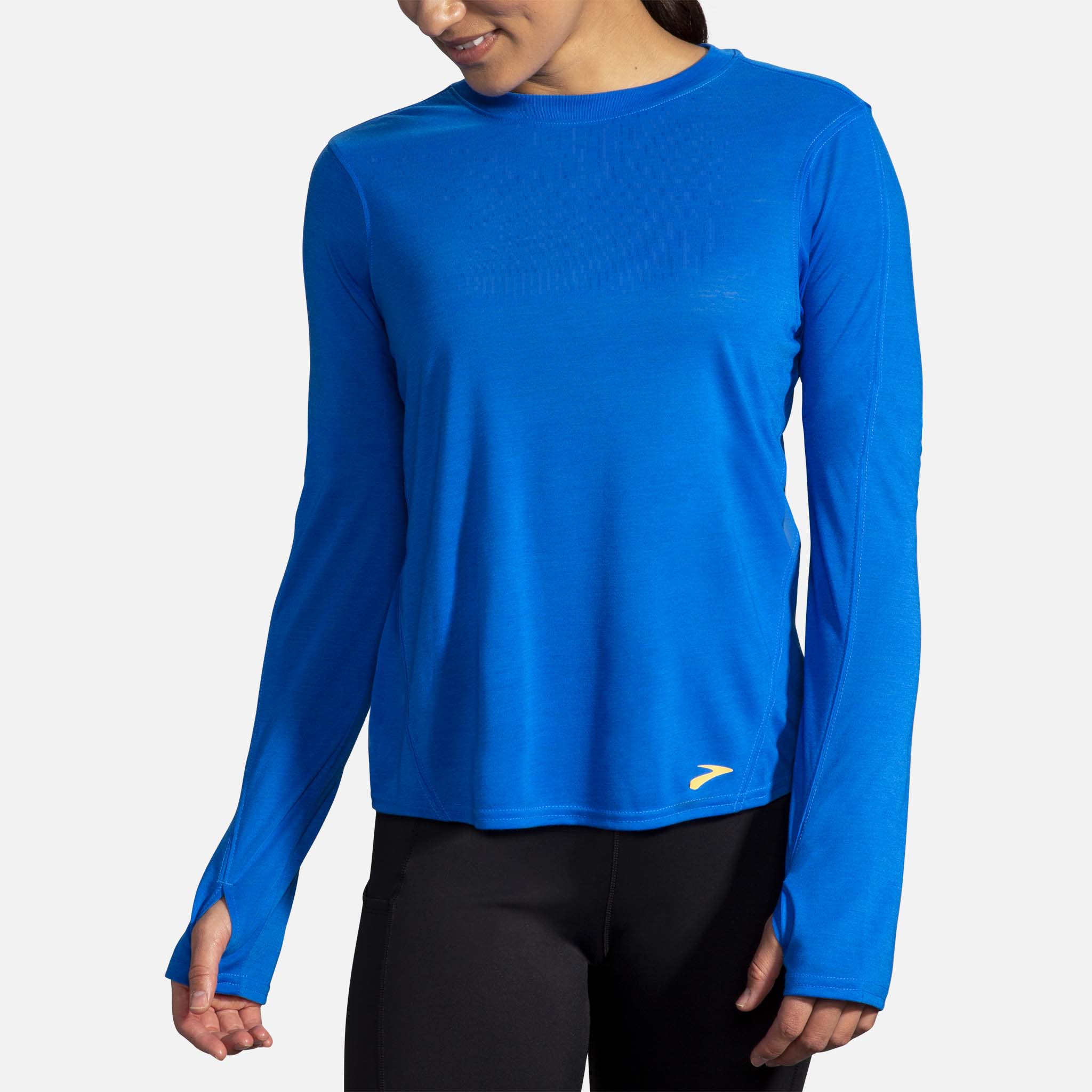 Brooks Distance chandail de course à pied à manches longues pour femme