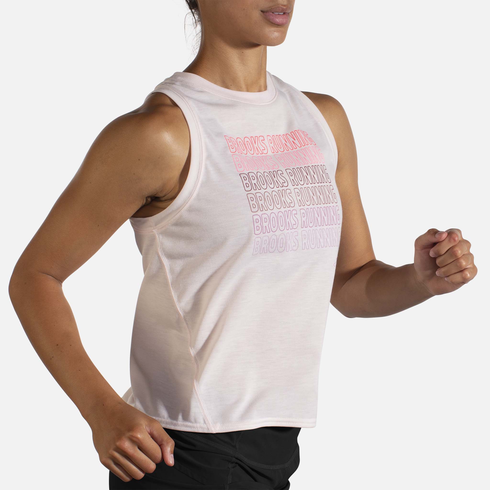 Brooks Distance Graphic camisole de course à pied sans manches pour femme - Image 2