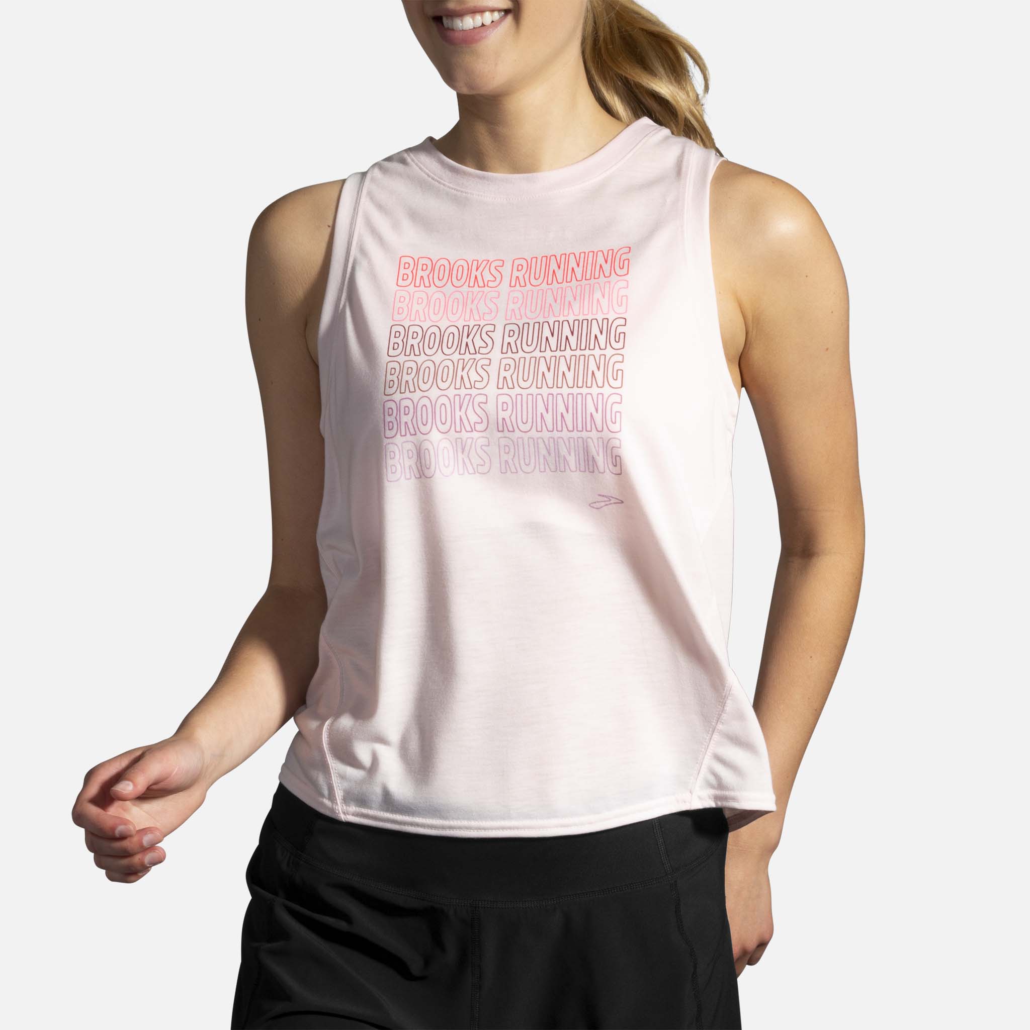 Brooks Distance Graphic camisole de course à pied sans manches pour femme - Image 3