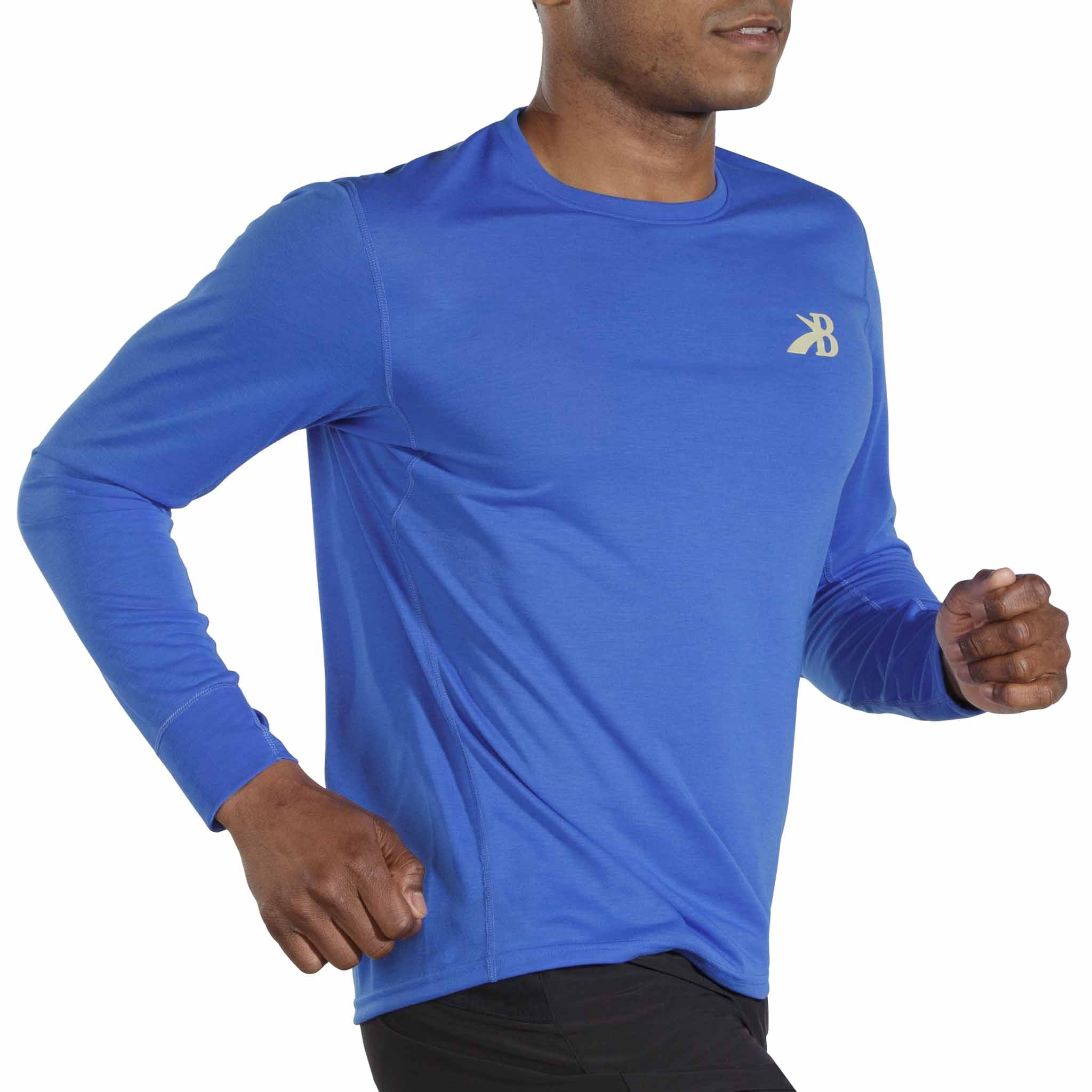 Brooks Distance Graphic t-shirt de course à manches longues pour homme - Image 6