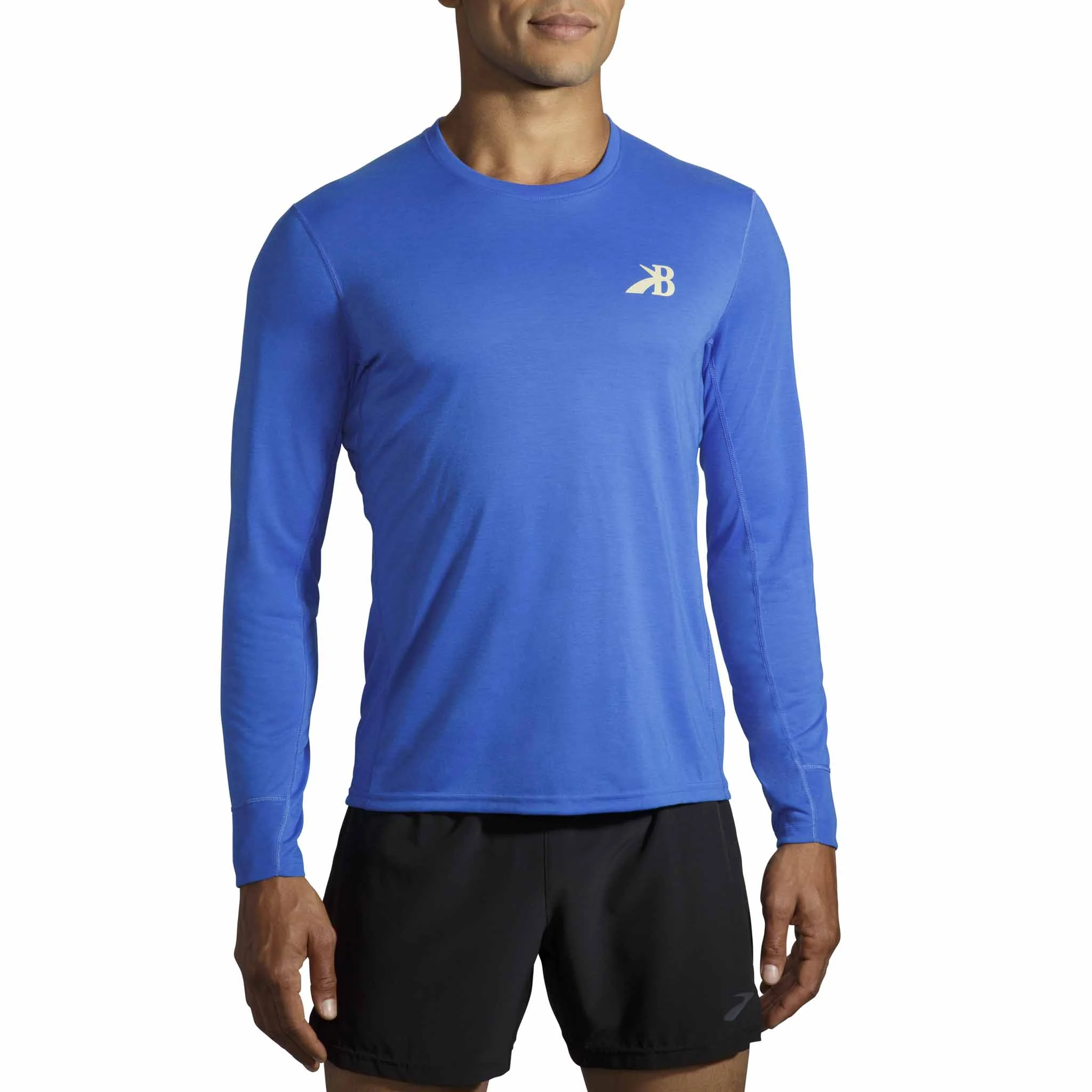 Brooks Distance Graphic t-shirt de course à manches longues pour homme - Image 9