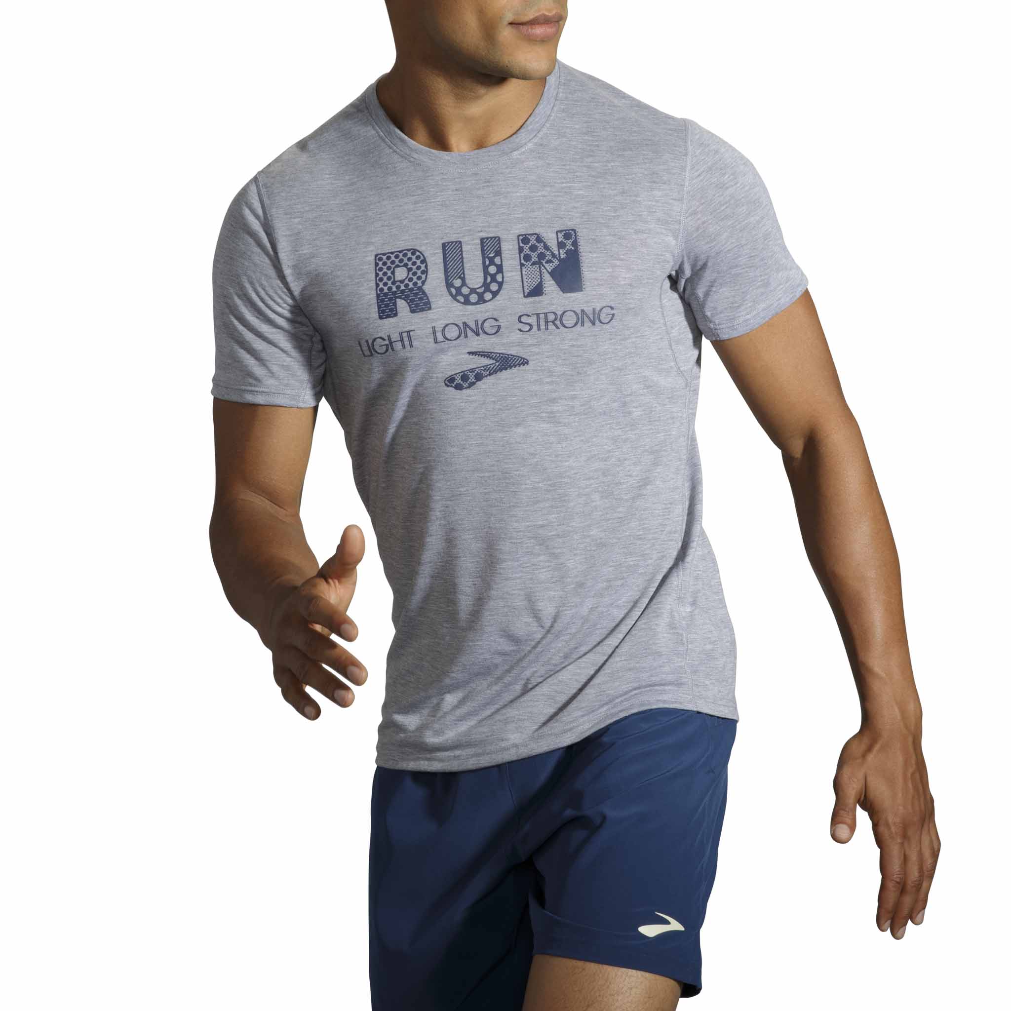 Brooks Distance Graphic T-shirt sport de course à pied homme