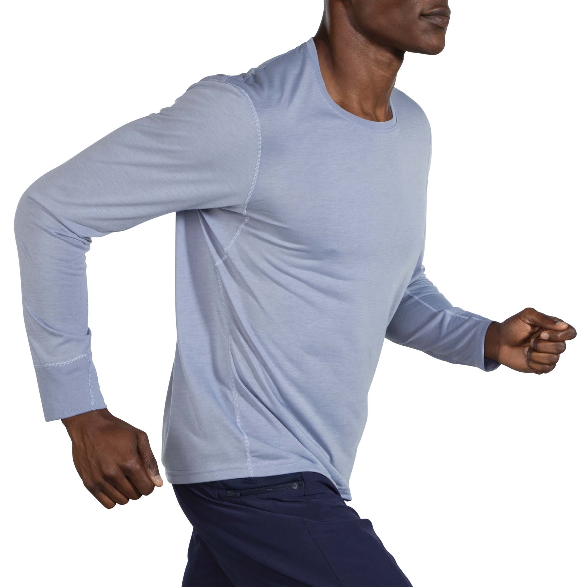 Brooks Distance t-shirt à manches longues sport de course à pied homme - Image 4