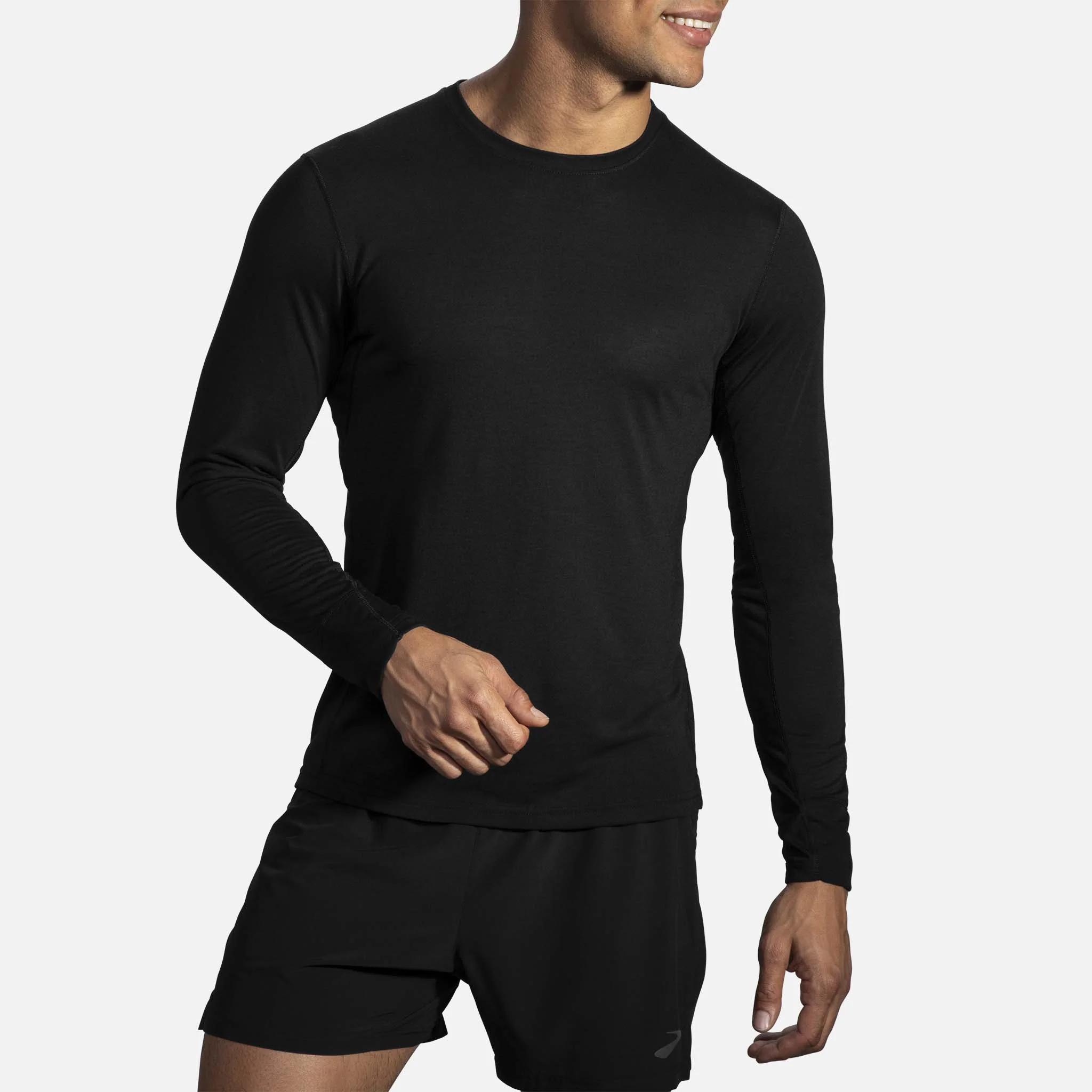 Brooks Distance t-shirt à manches longues sport de course à pied homme - Image 5