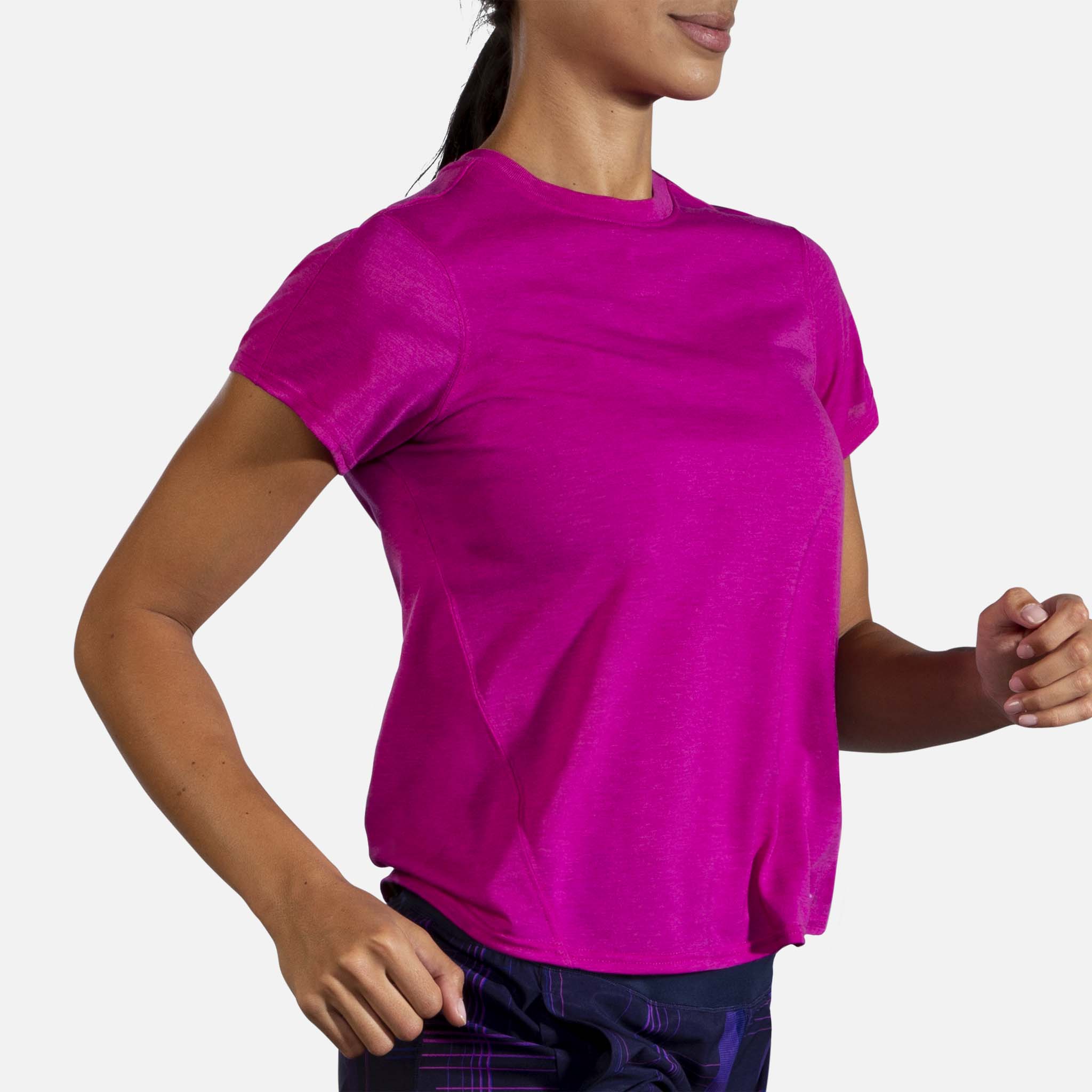 Brooks Distance T-shirt de course à manches courtes pour femme - Image 7